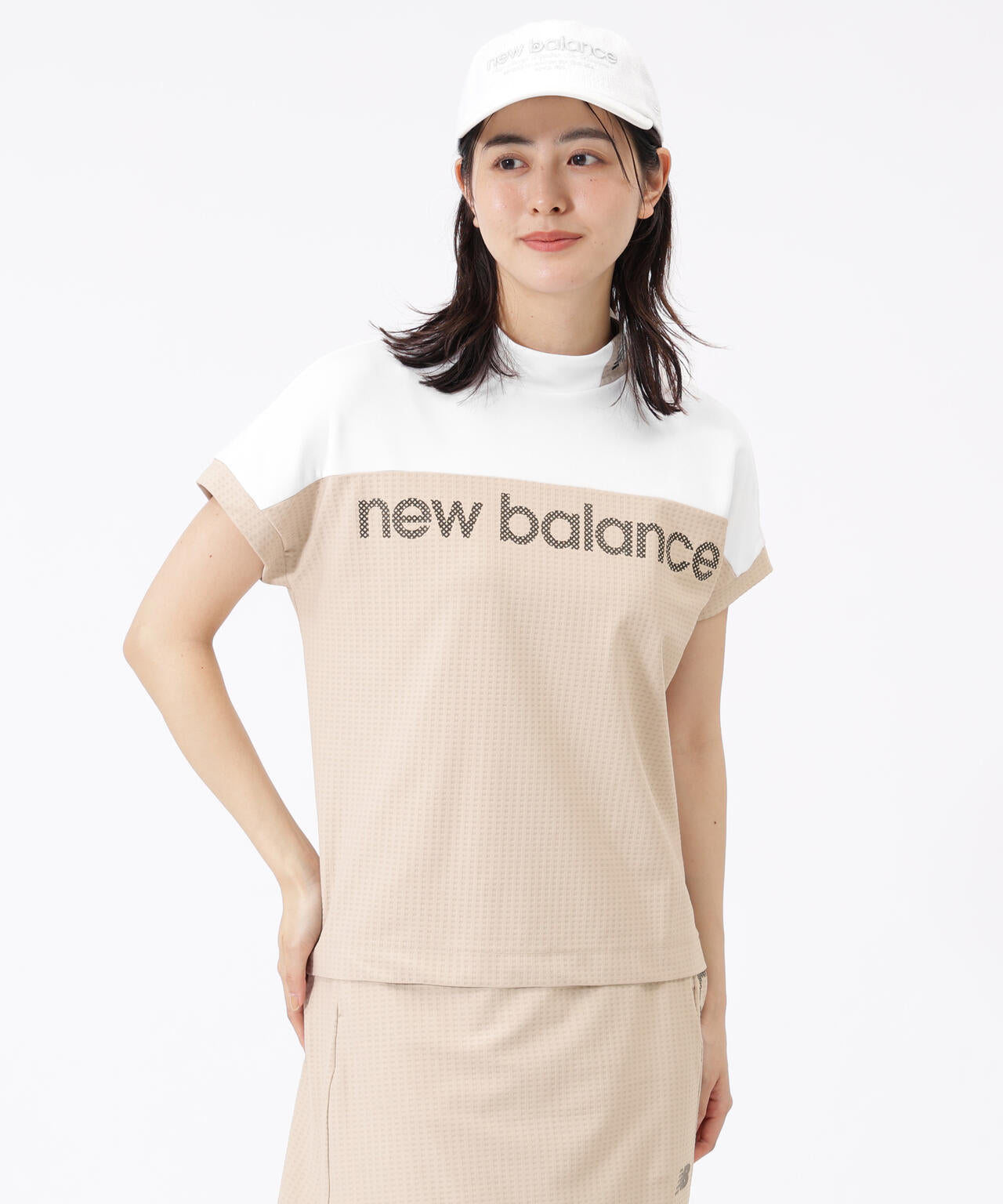 フレンチスリーブ モックネック プルオーバー (WOMENS)