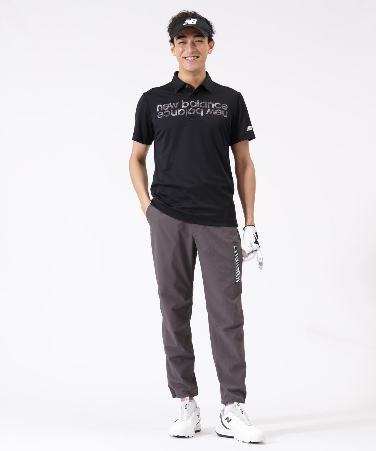 接触冷感 半袖カラーシャツ (MENS)