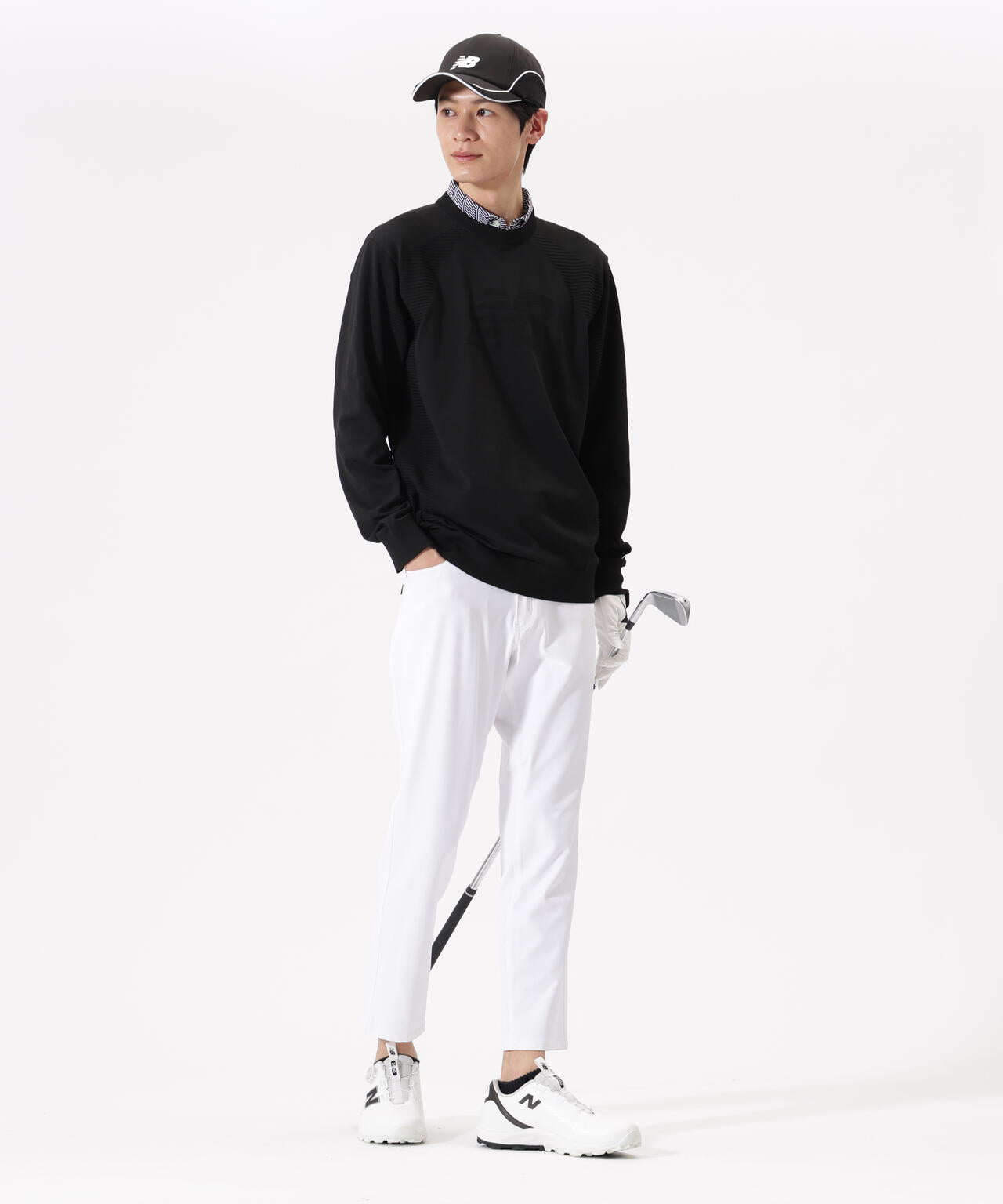 ジオメトリック柄 半袖 カラーシャツ (MENS)