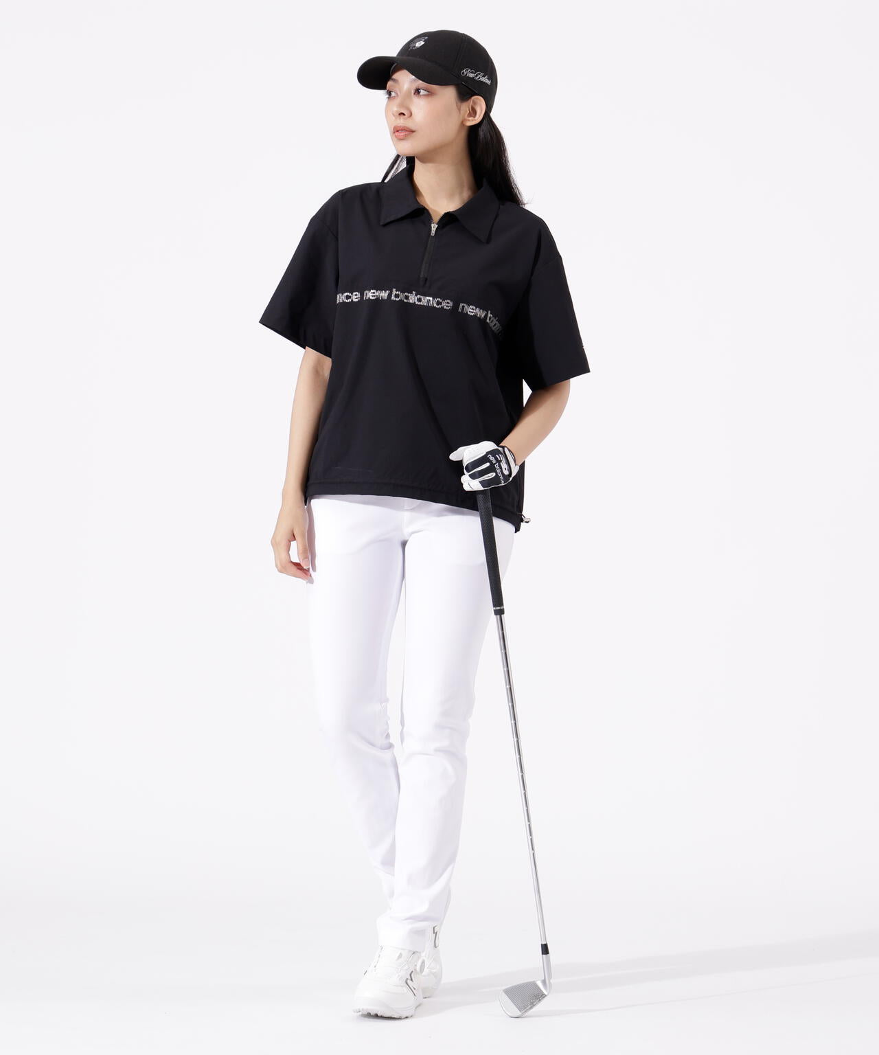 撥水 ハーフジップ シャツアウター (WOMENS)