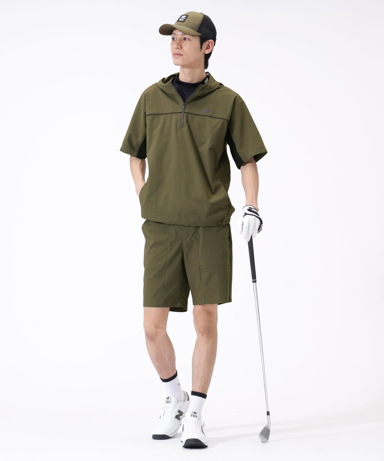 撥水 リラックス ショートパンツ (MENS)