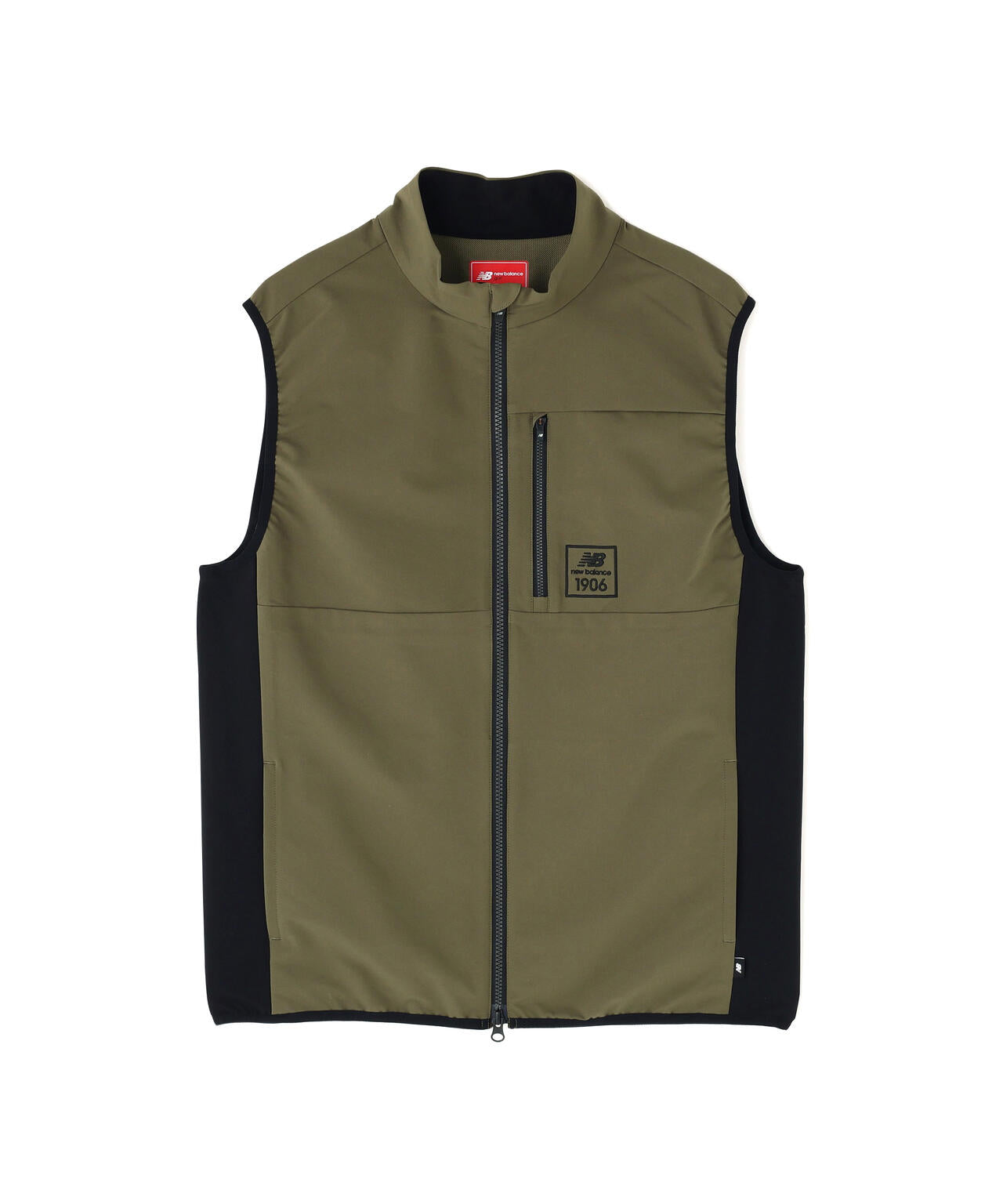 【直営店舗限定】撥水 軽量 フルジップ スタンドベスト (MENS)