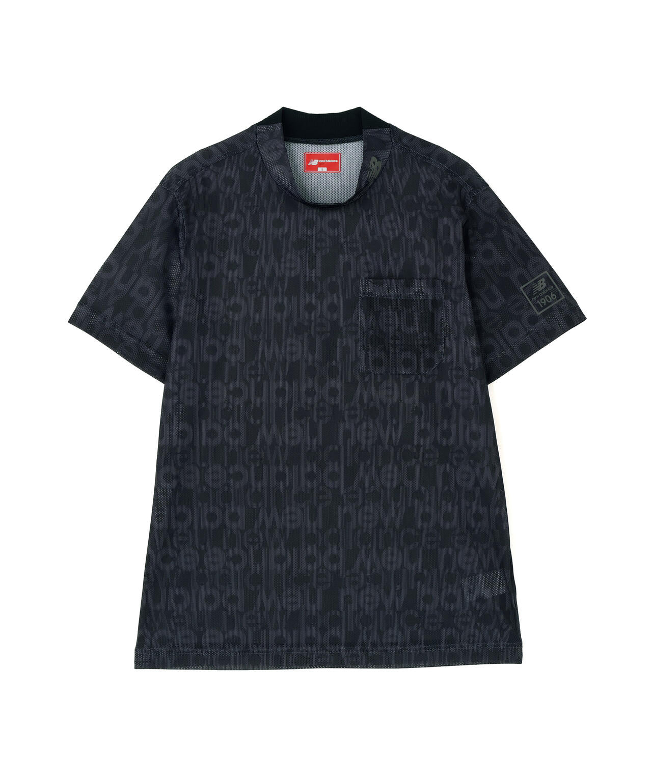 【直営店舗限定】メッシュ 半袖 モックネック プルオーバー (MENS)