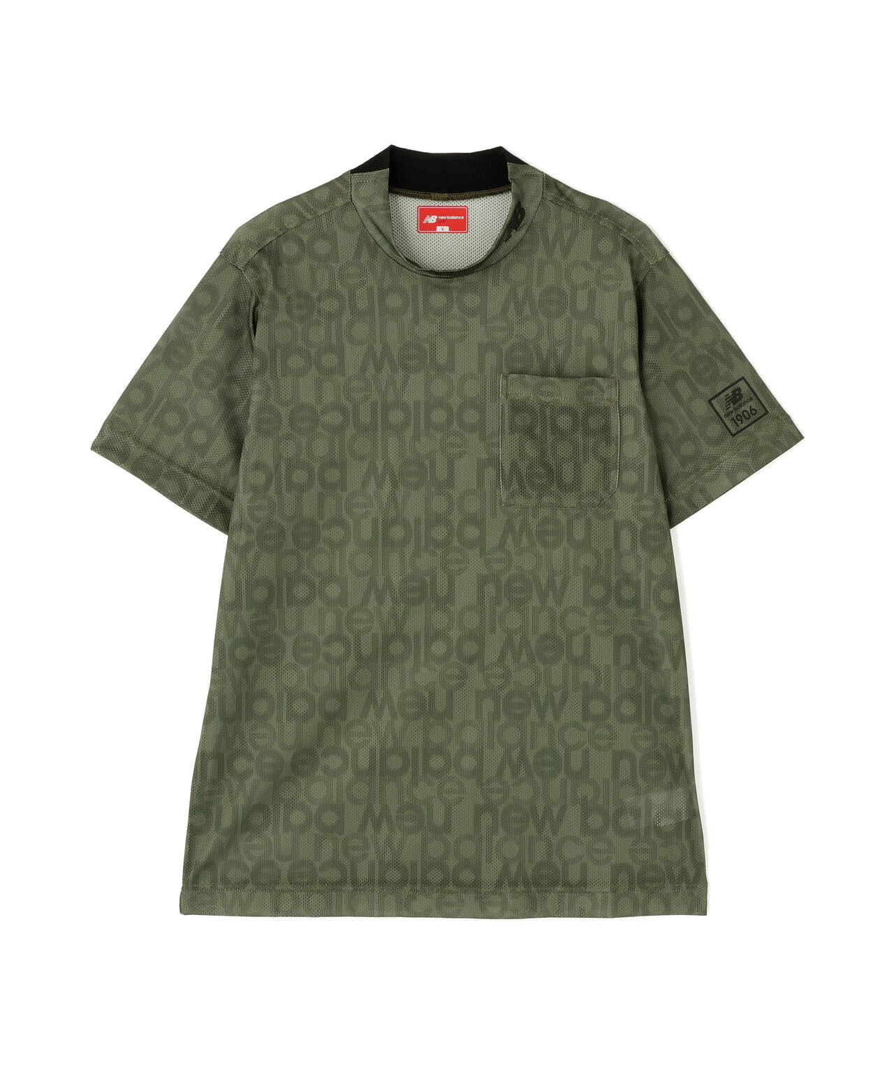 【直営店舗限定】メッシュ 半袖 モックネック プルオーバー (MENS)