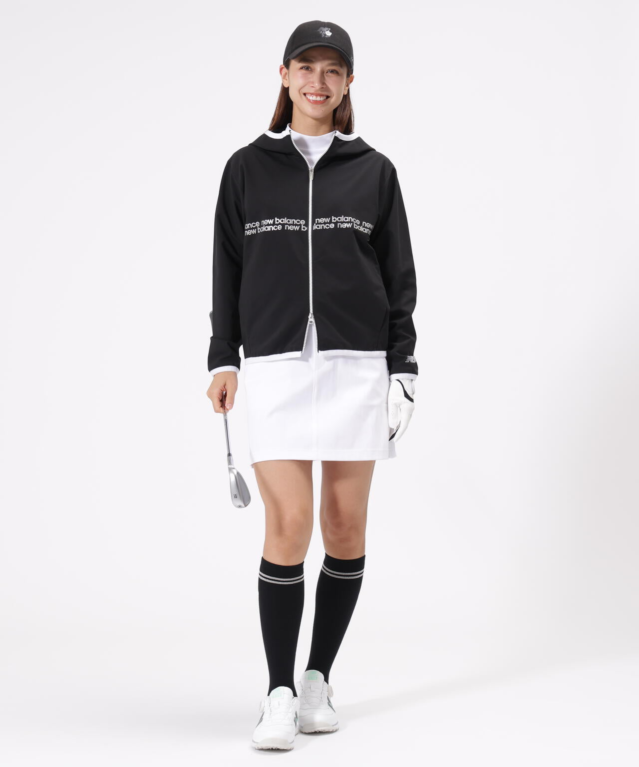 UV 長袖 モックネック プルオーバー (WOMENS)