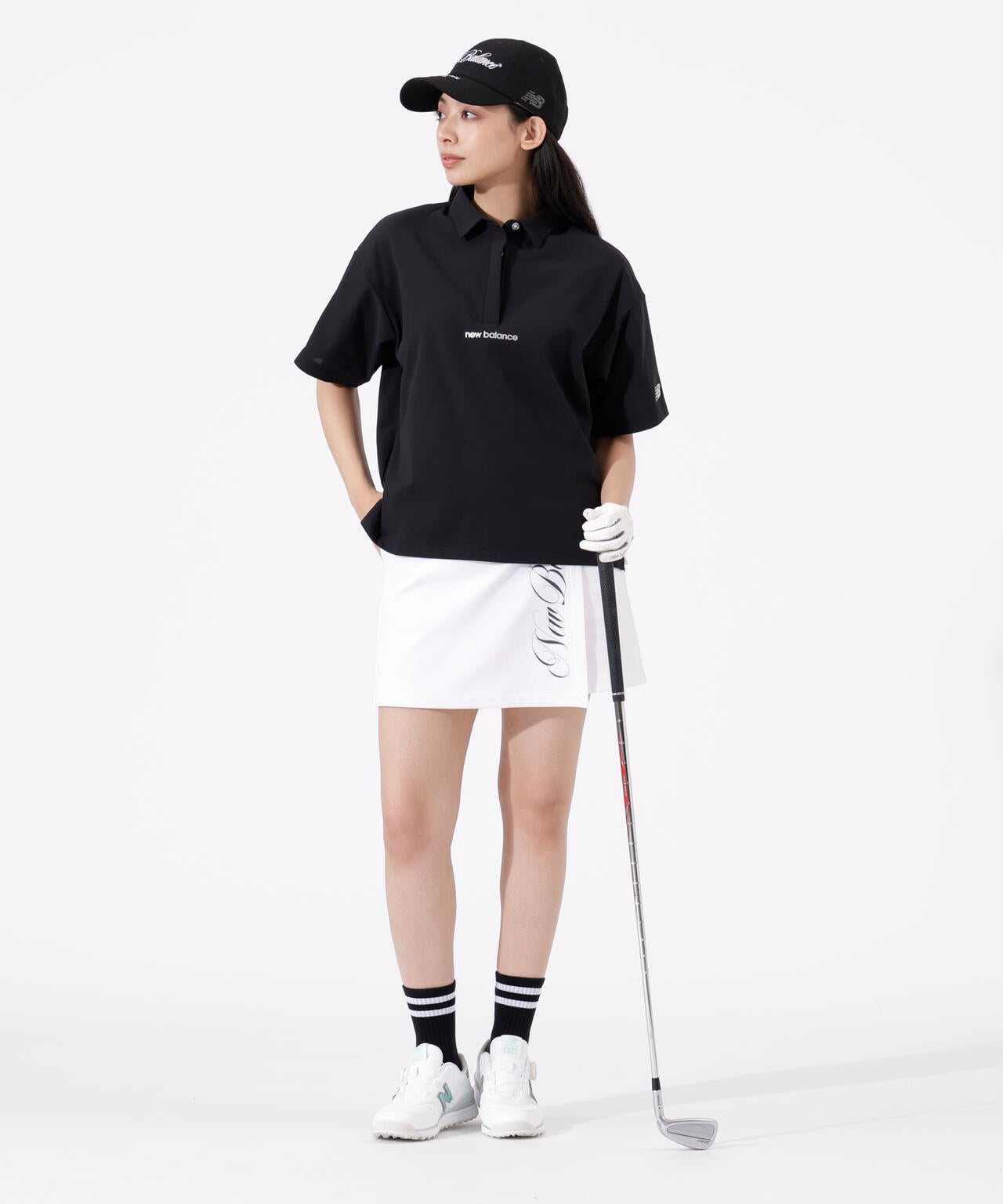 ハーフスリーブ カラーシャツ (WOMENS)