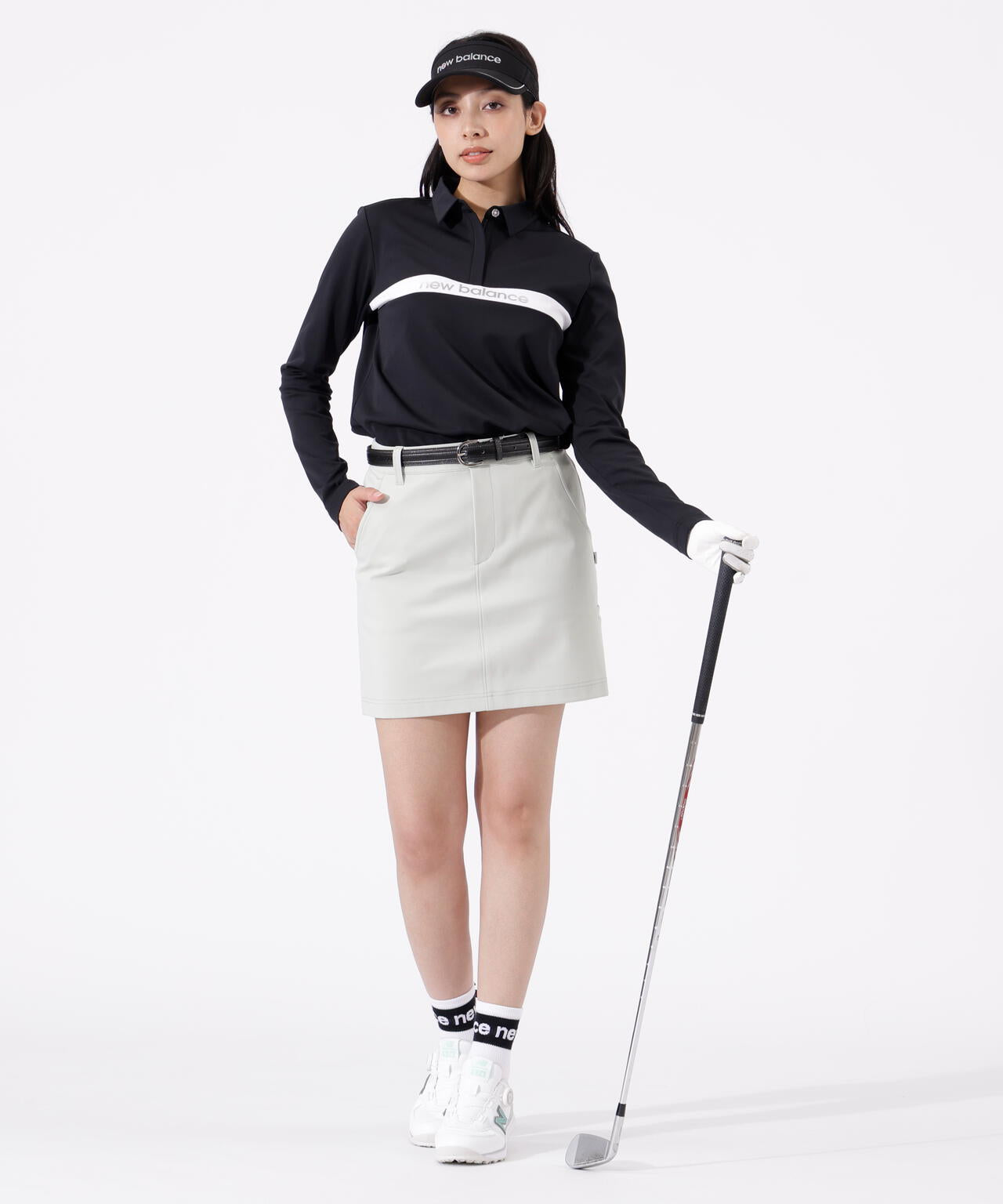 UV 長袖 カラーシャツ (WOMENS)
