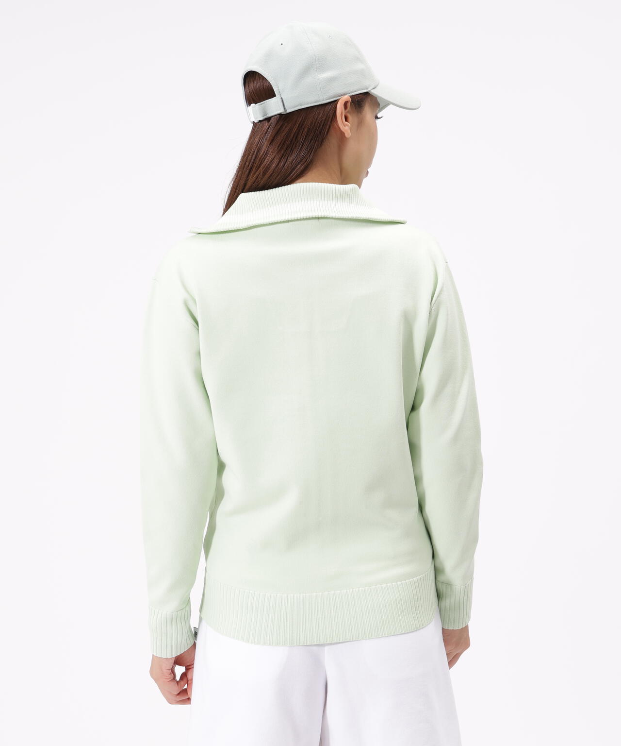 フルジップ ニット ブルゾン (WOMENS)