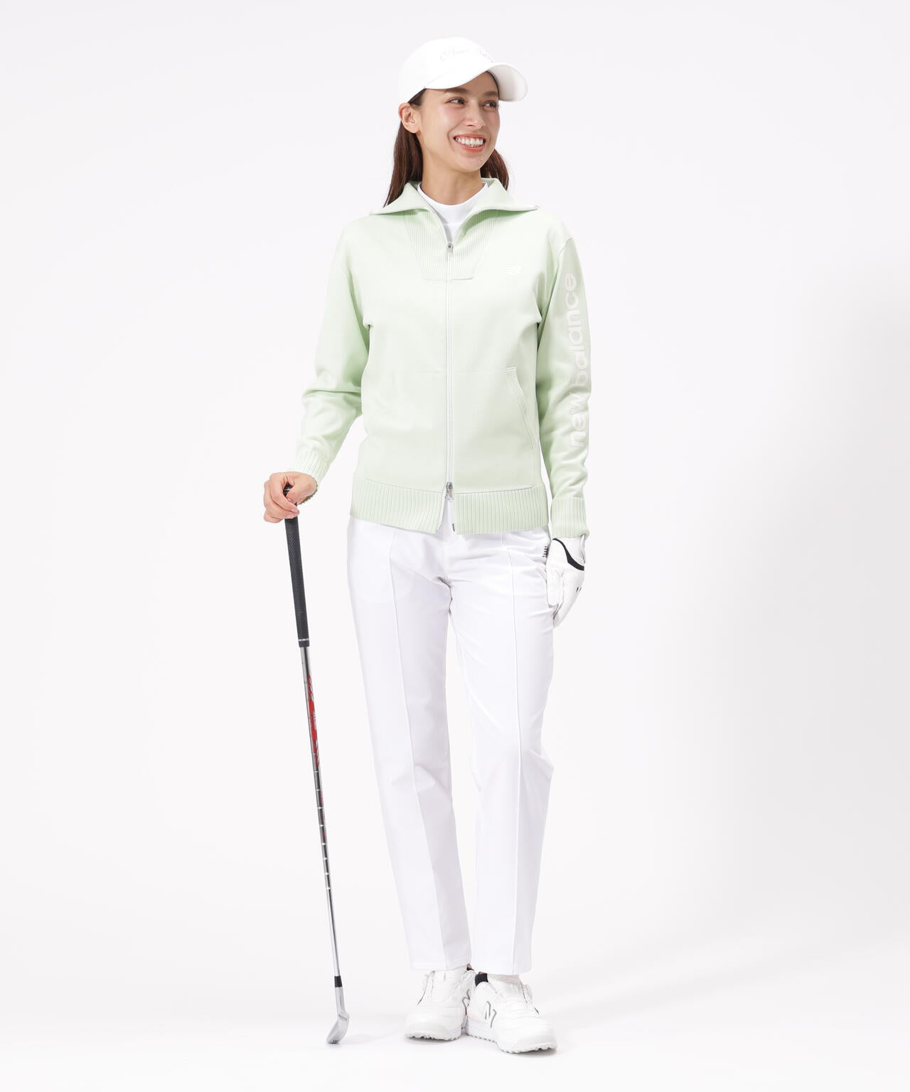 フルジップ ニット ブルゾン (WOMENS)