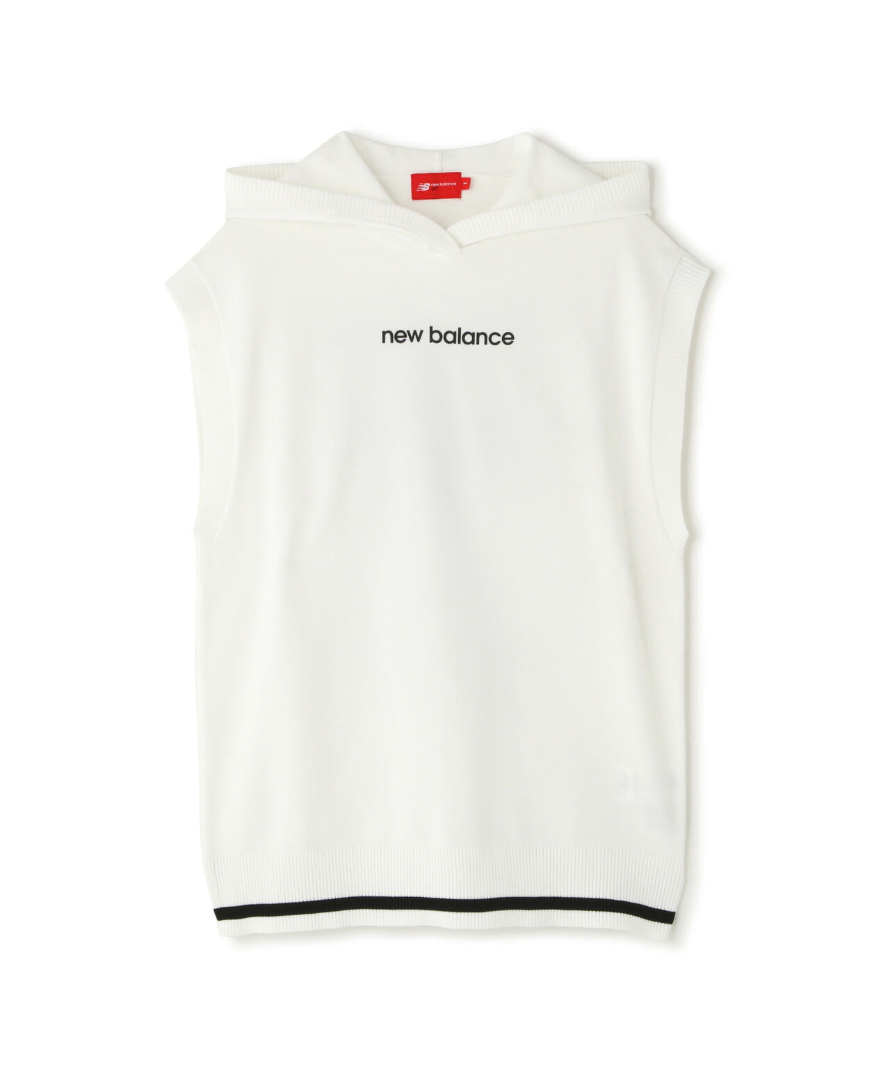 スリーブレス ニット フーディー (WOMENS)