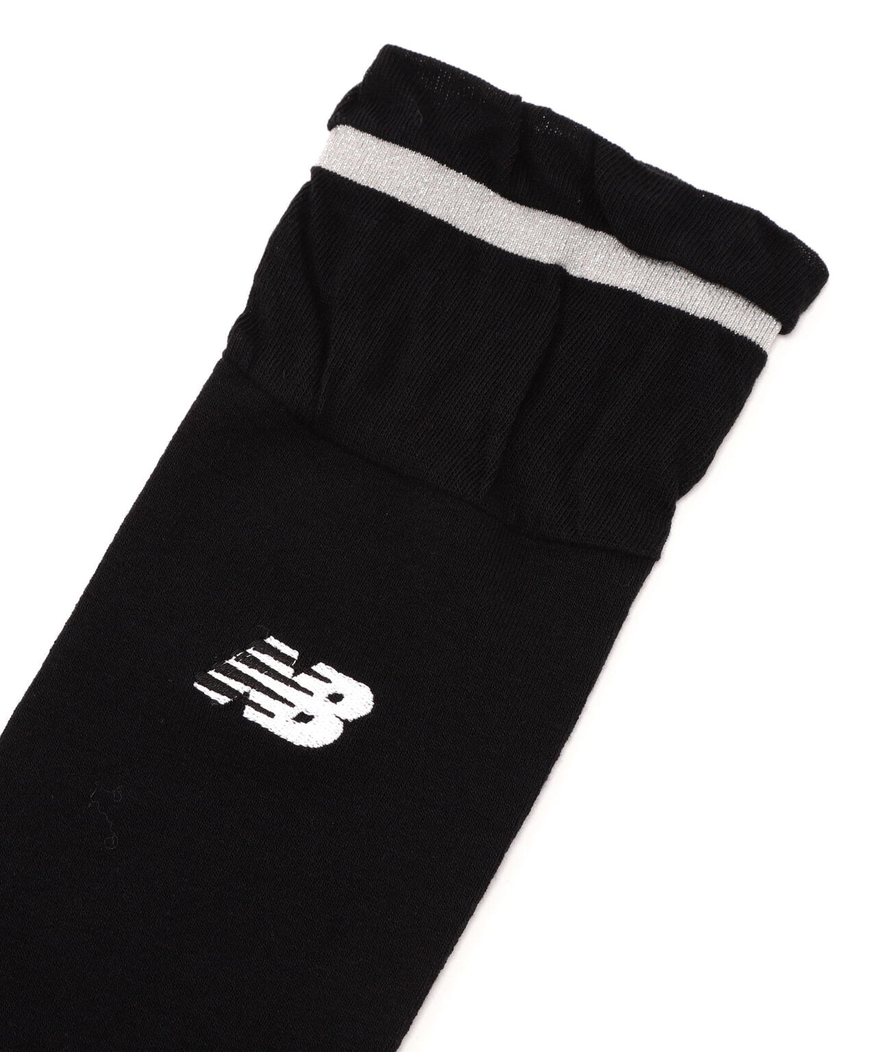 抗菌防臭 ラメライン オーバーニーソックス (WOMENS)