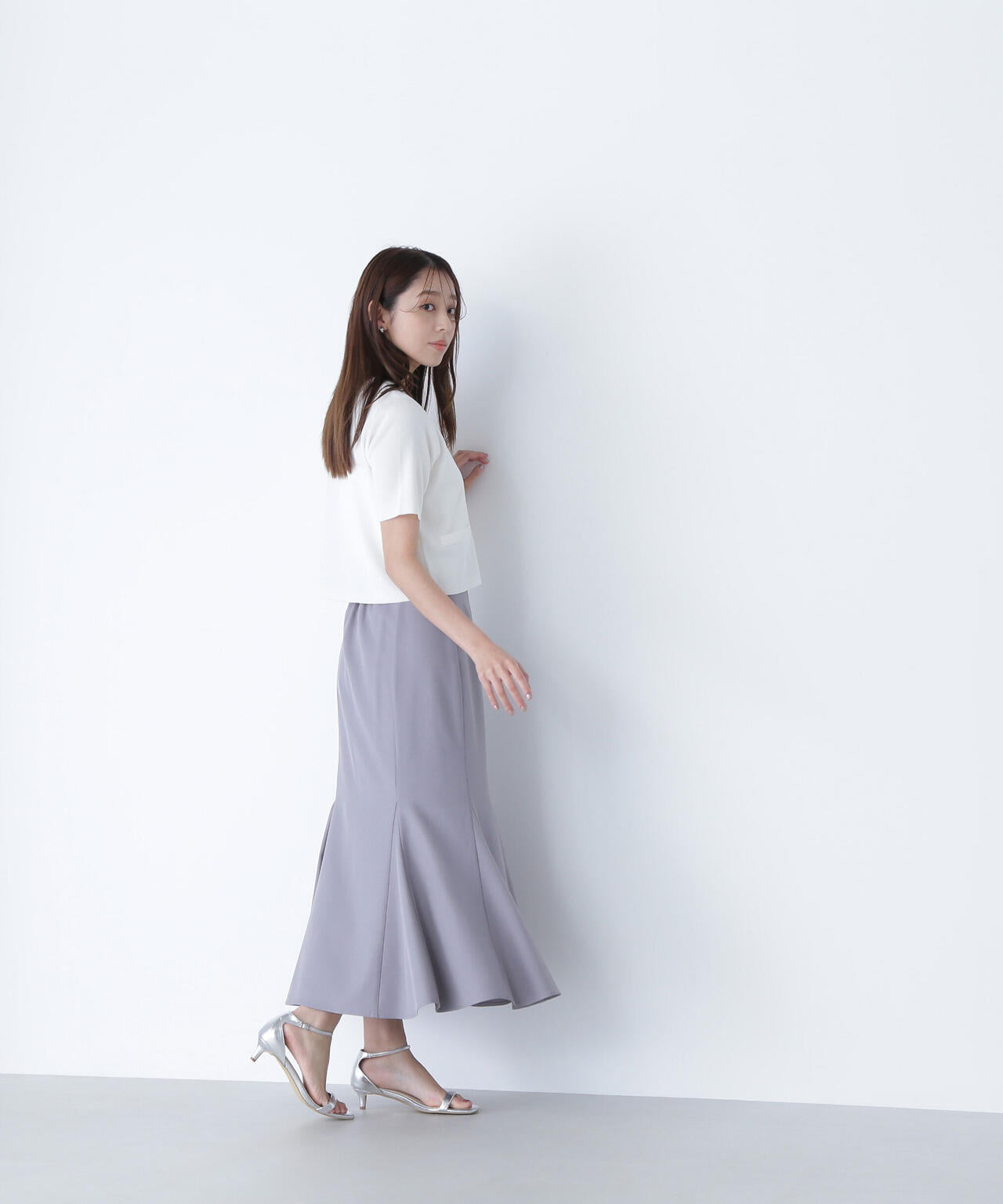 ベルテッドマーメイドスカート*
