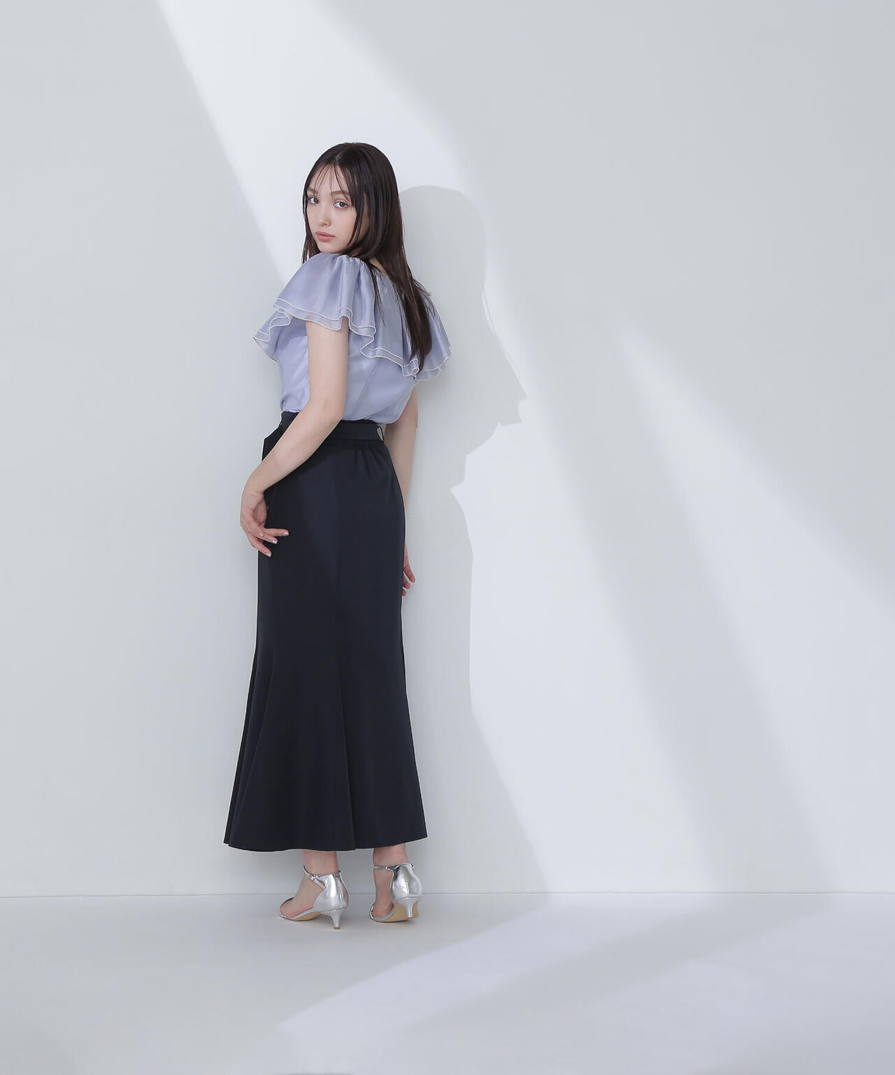 ベルテッドマーメイドスカート*