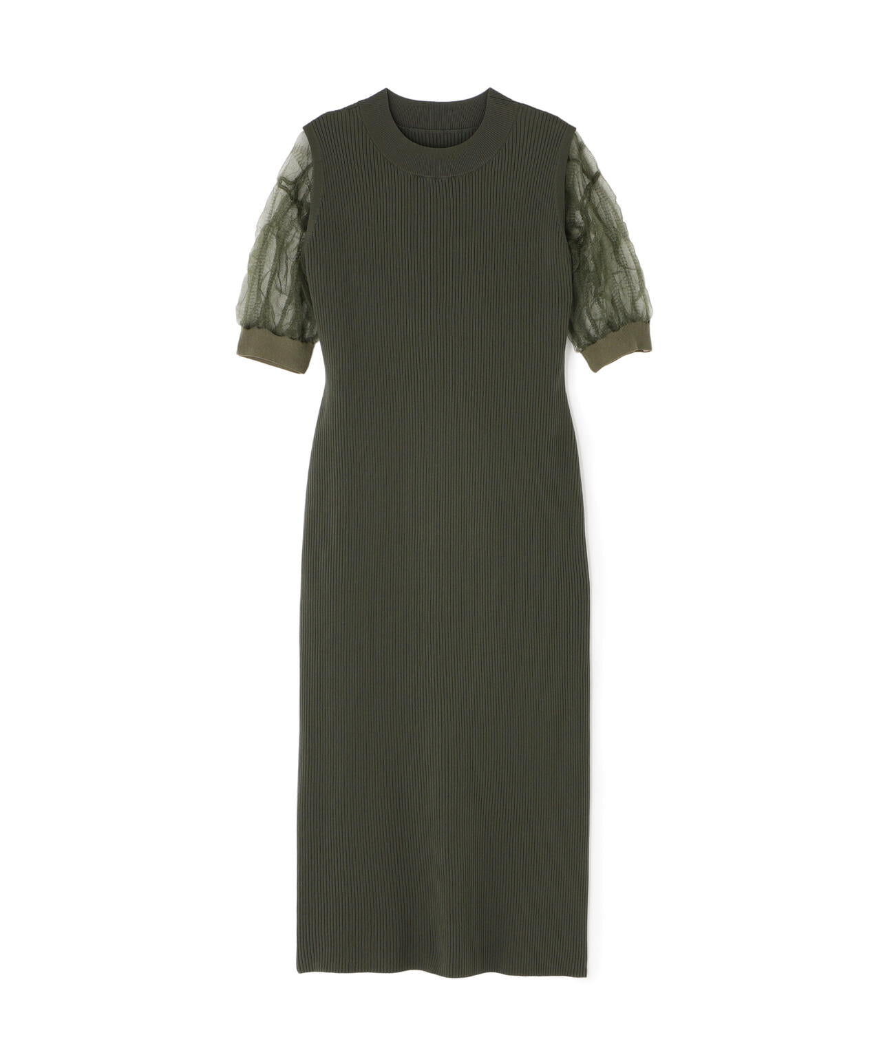 シャーリングシアーカーデセットワンピース＊