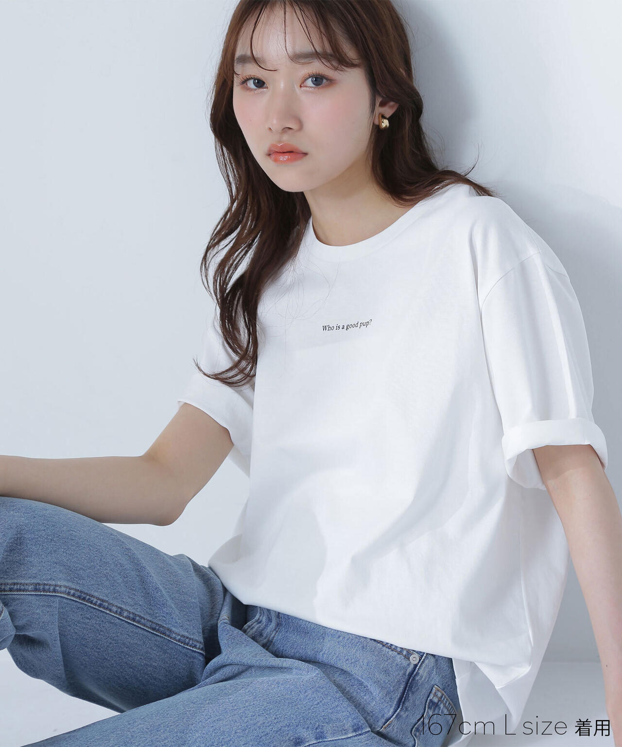ペアロゴTシャツ*