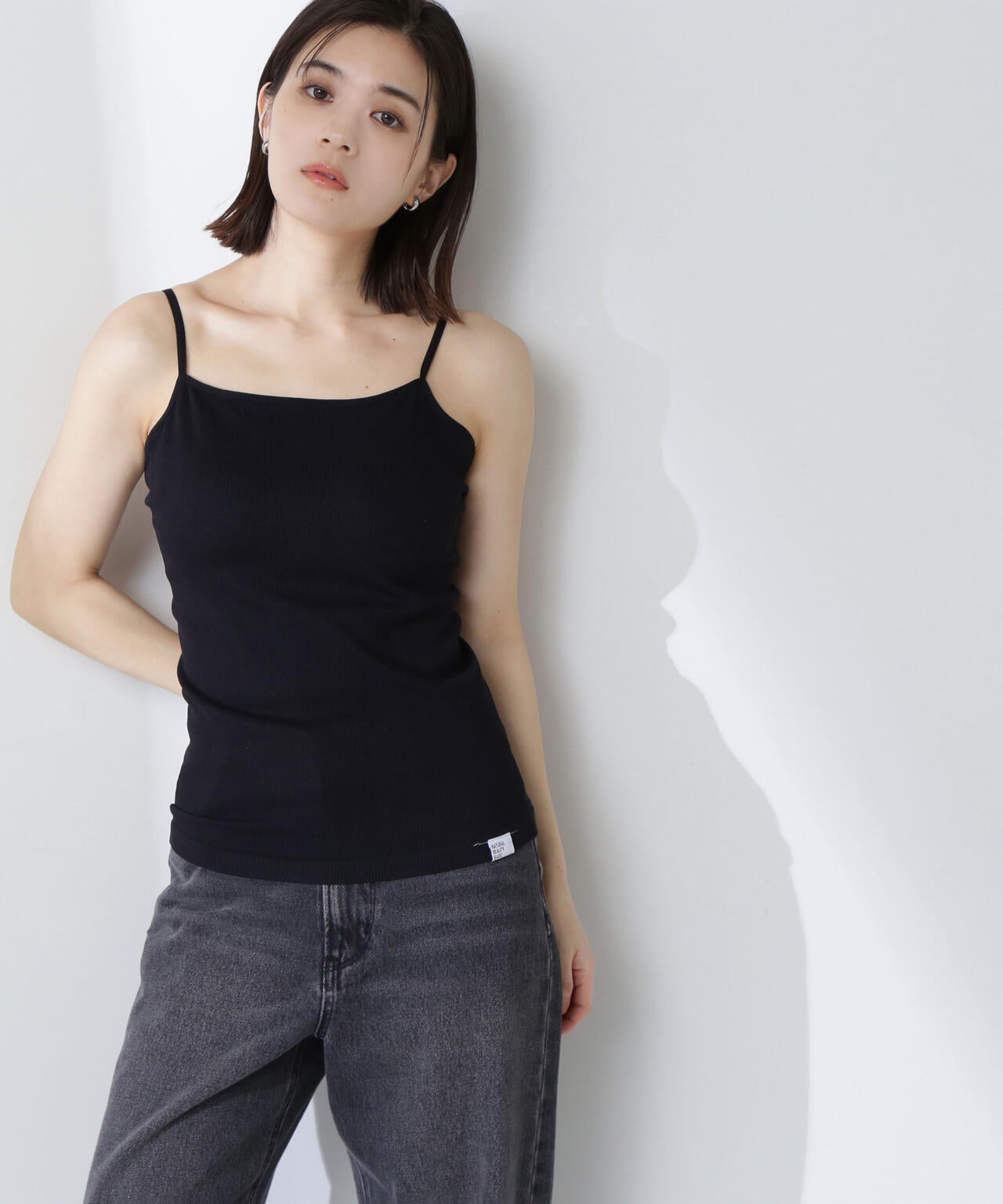 <Oggi掲載>カップインバックシャンキャミソール