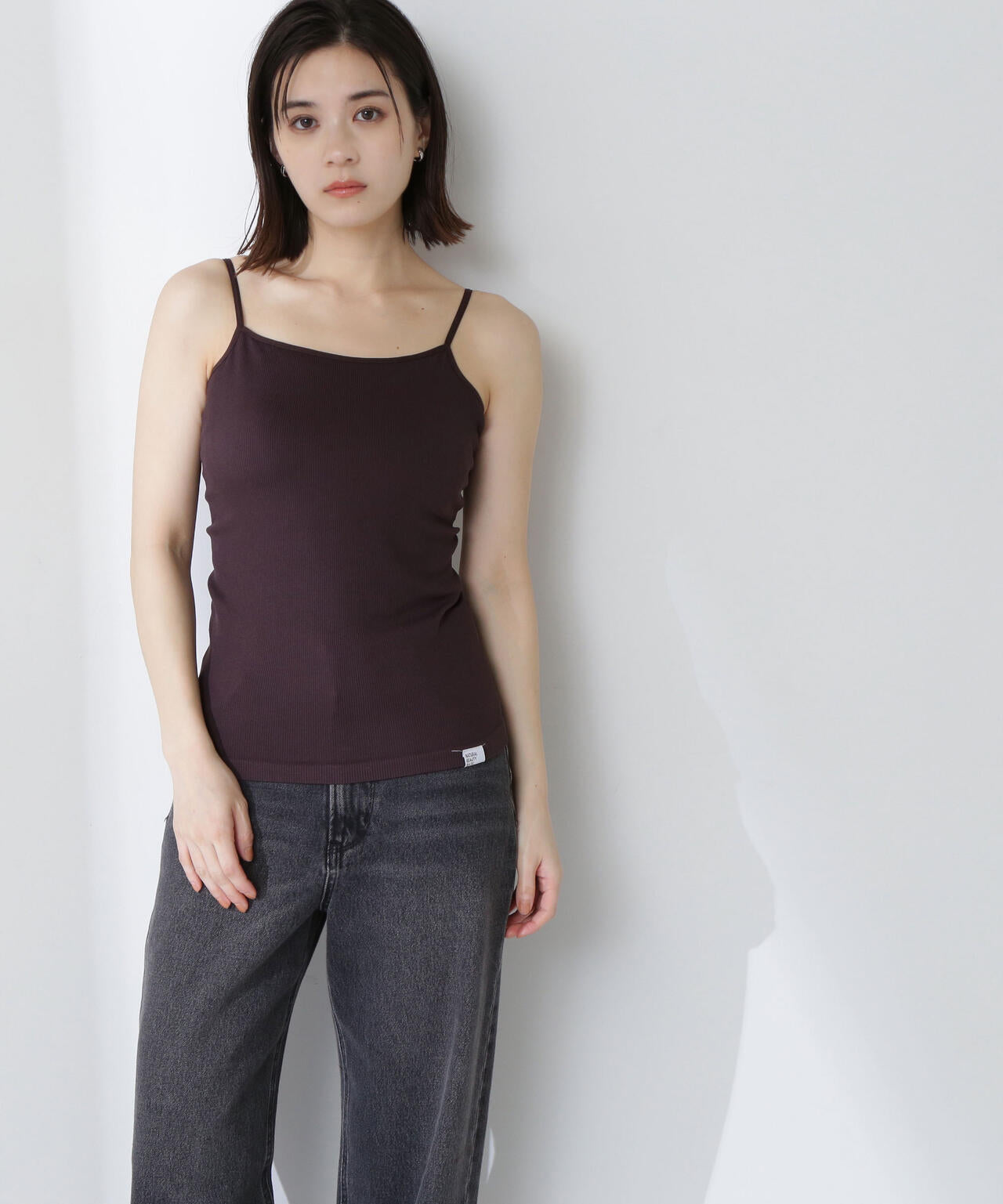 <Oggi掲載>カップインバックシャンキャミソール