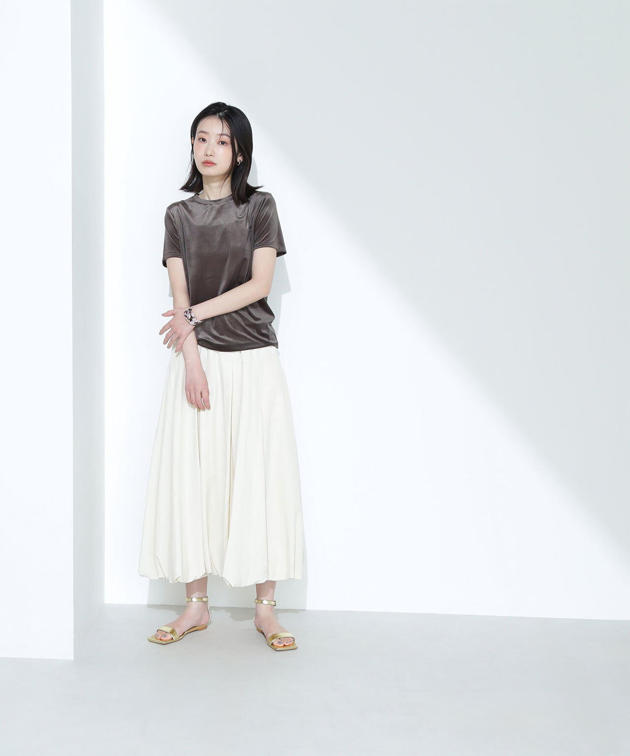 ベロアTシャツ*