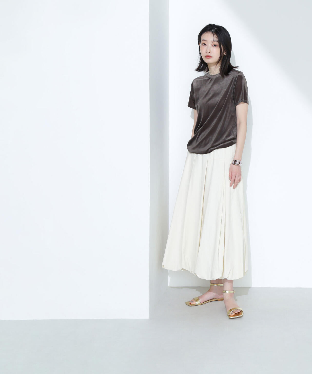 ベロアTシャツ*