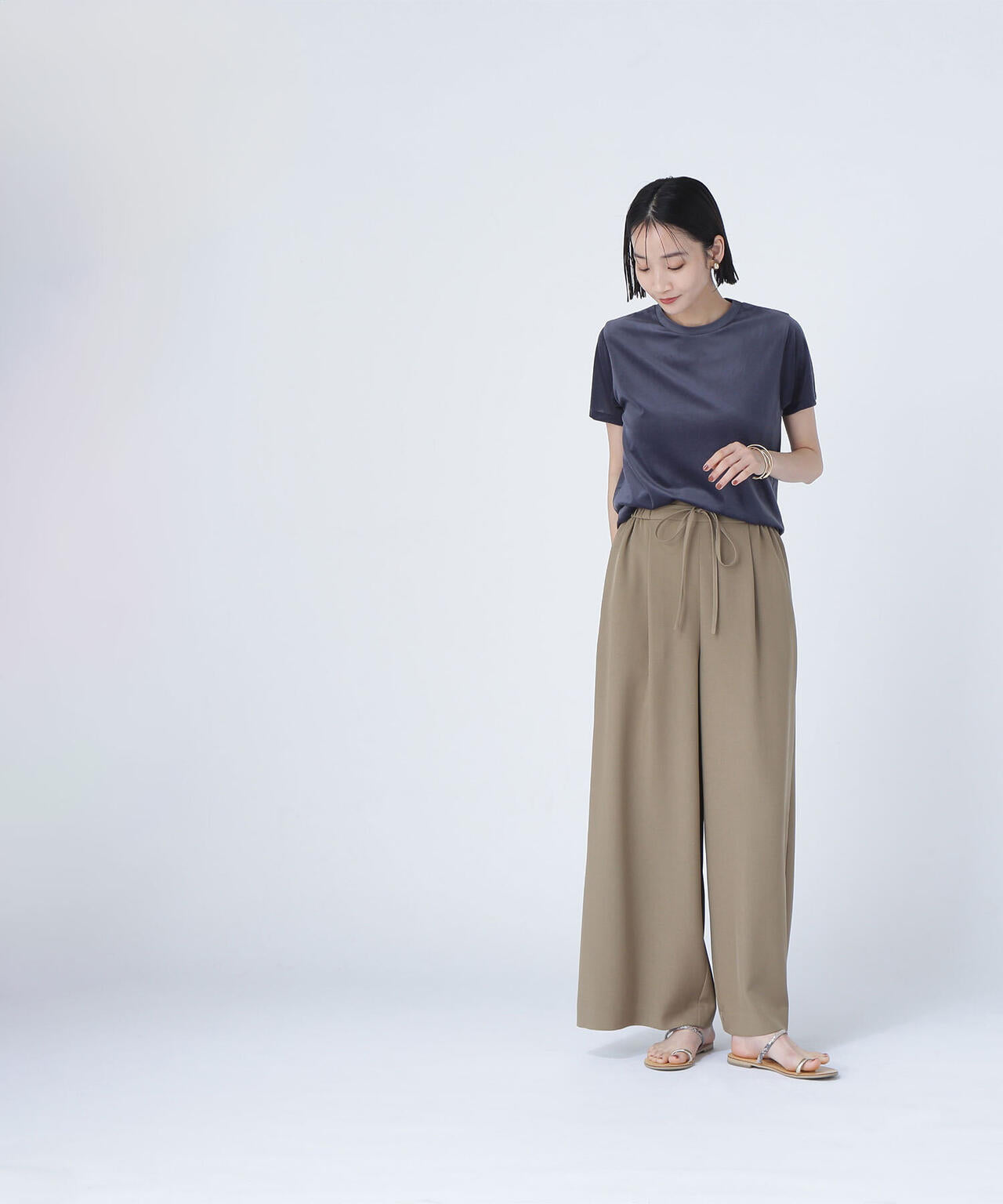 ベロアTシャツ*