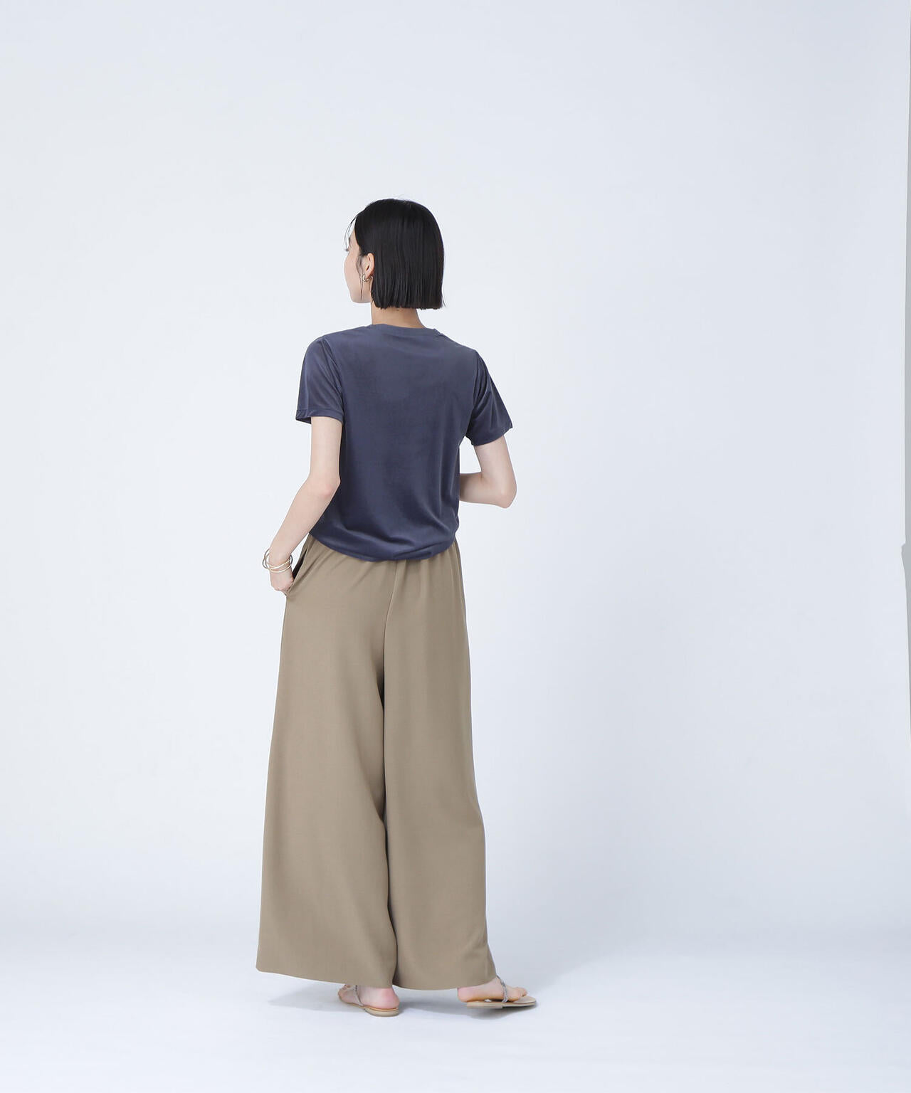 ベロアTシャツ*