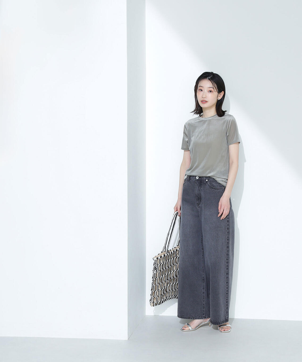 ベロアTシャツ*