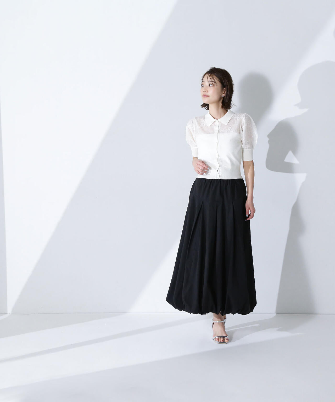 シアージャガードポロカーディガン*