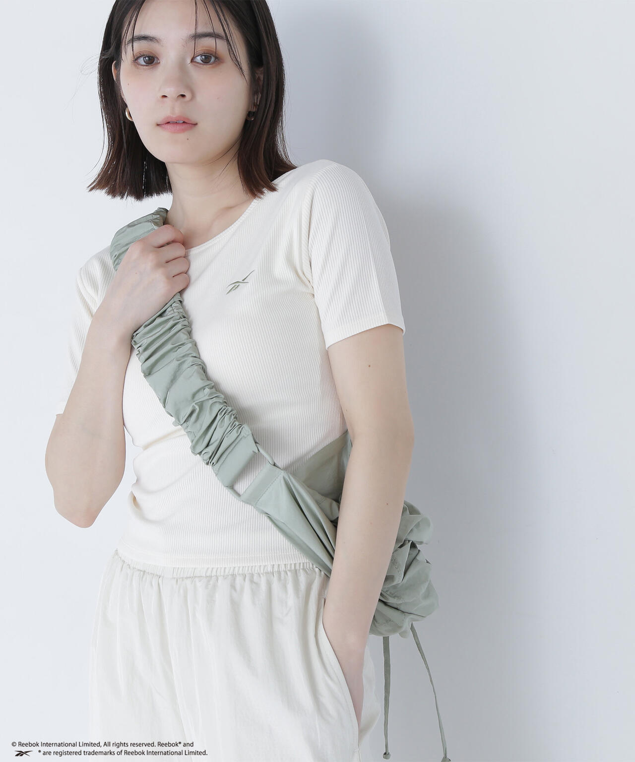 【THINK BEAUTY】Reebok DRAWSTRING BAG*