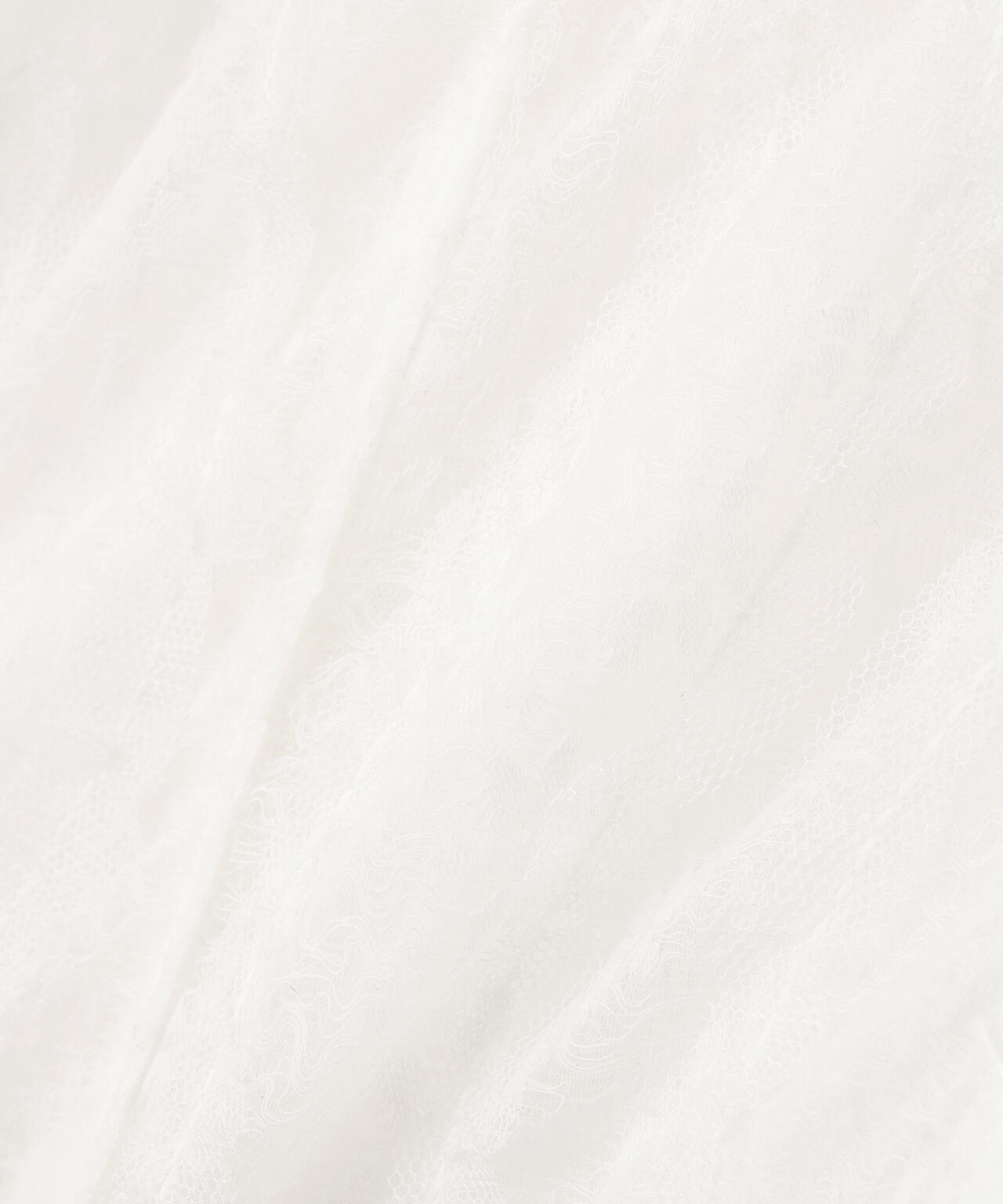 クロップドレースシャツ*