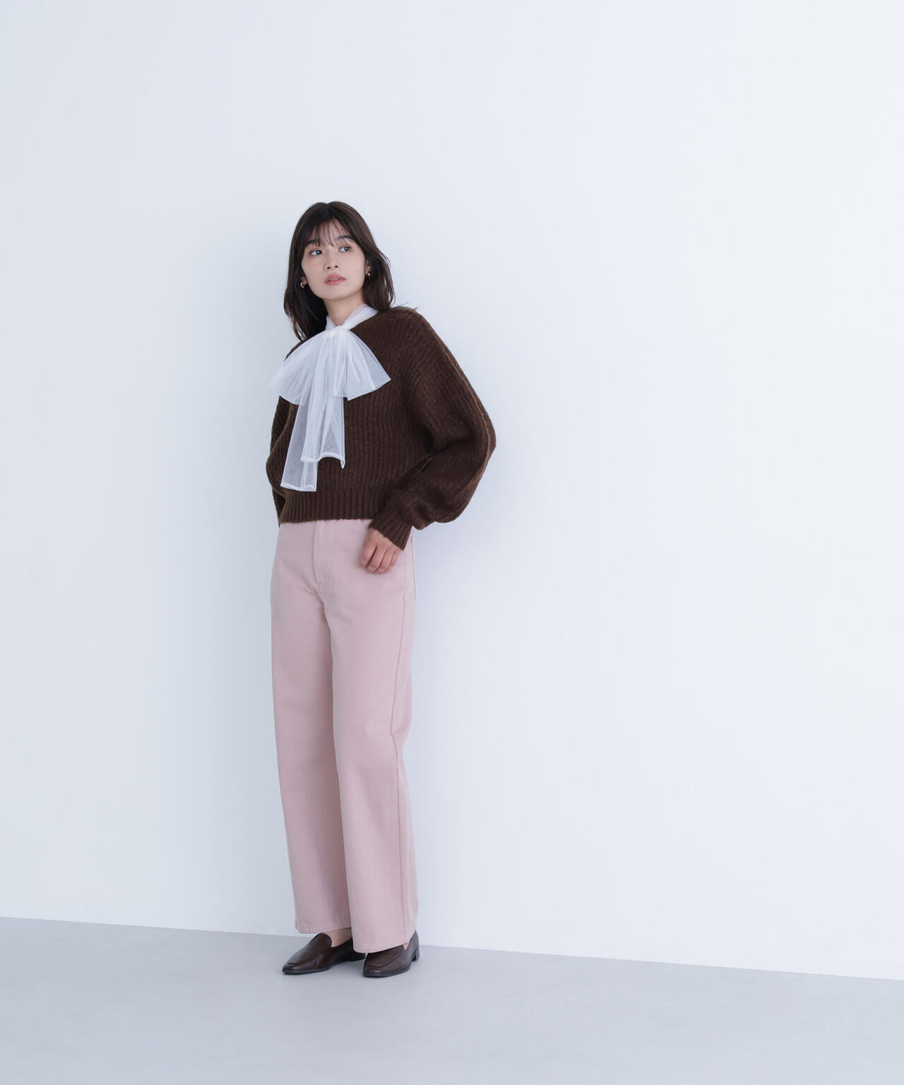 ＜ちょうど、いい服＞私に“ちょうどいい”ワイドストレートパンツ*