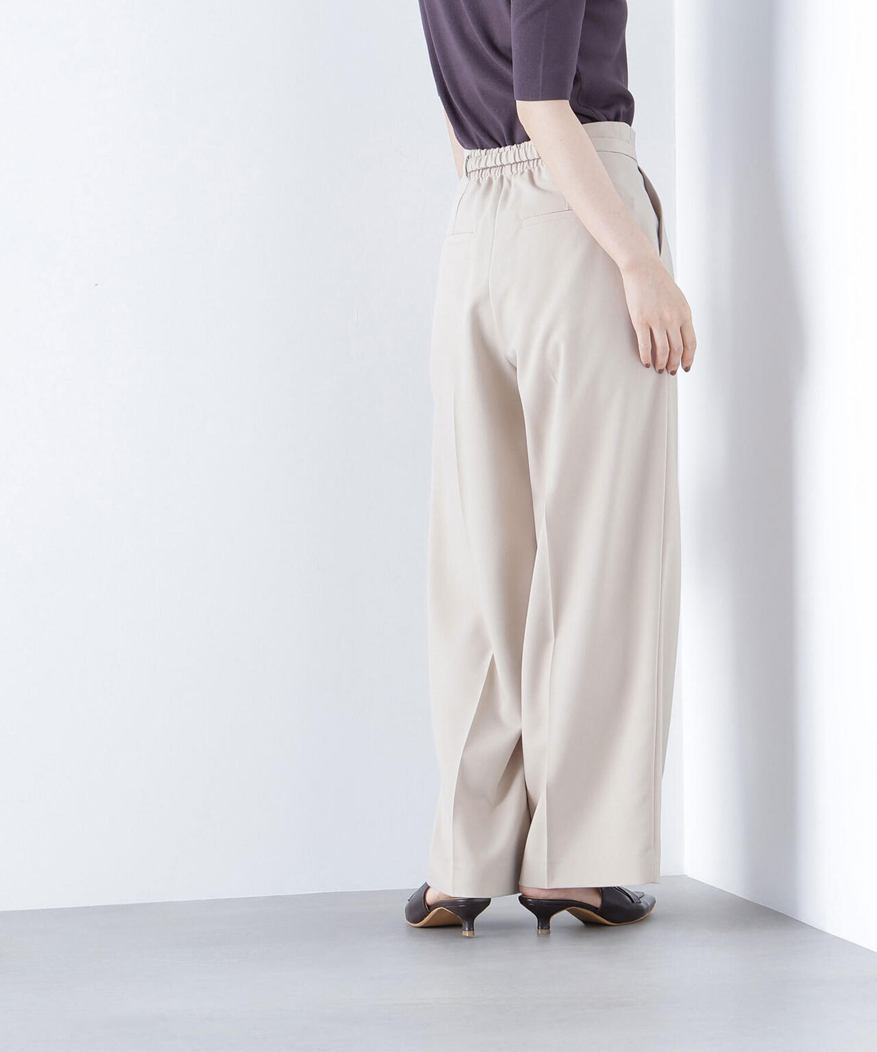 ビットベルトワイドパンツ*