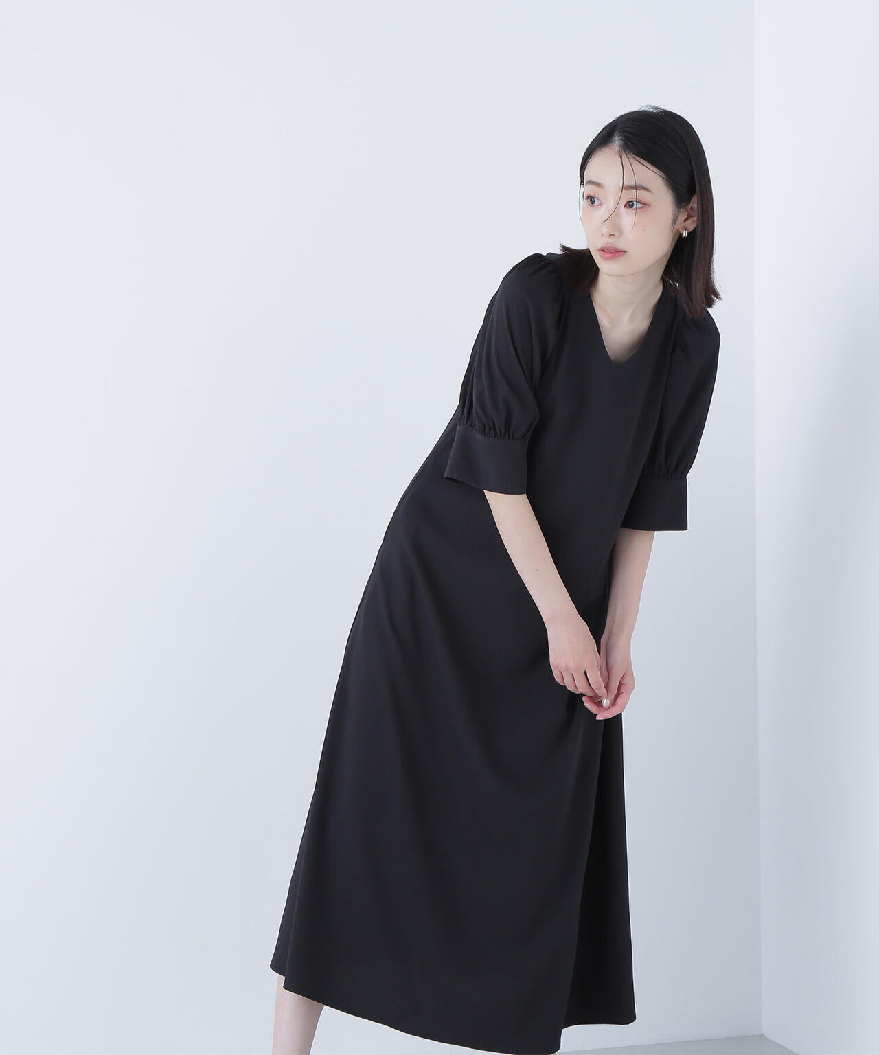 バックリボンリラクシーワンピース*