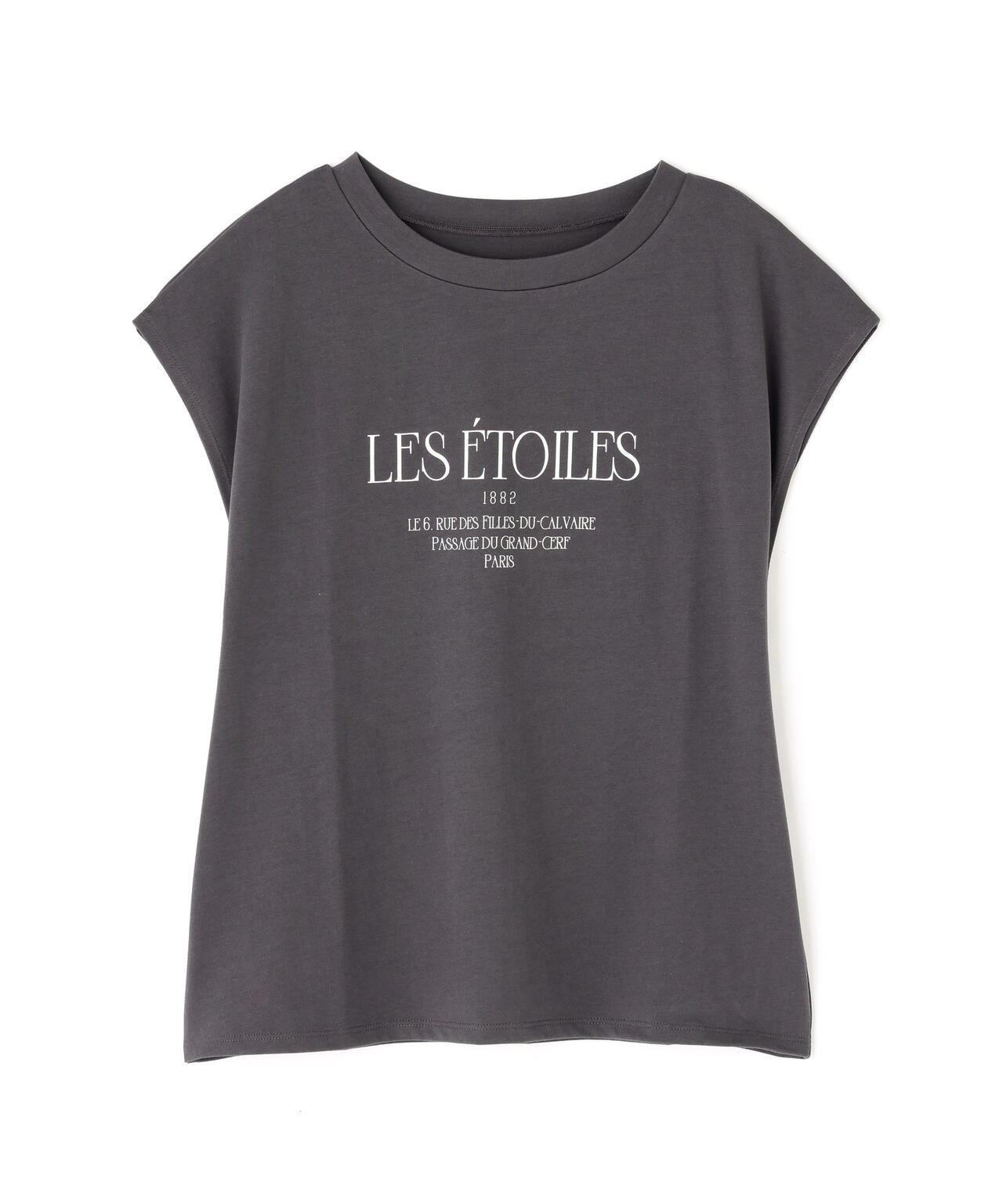 フレンチスリーブロゴTシャツ*