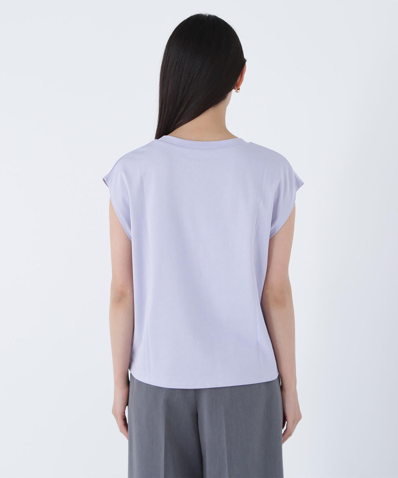フレンチスリーブロゴTシャツ*