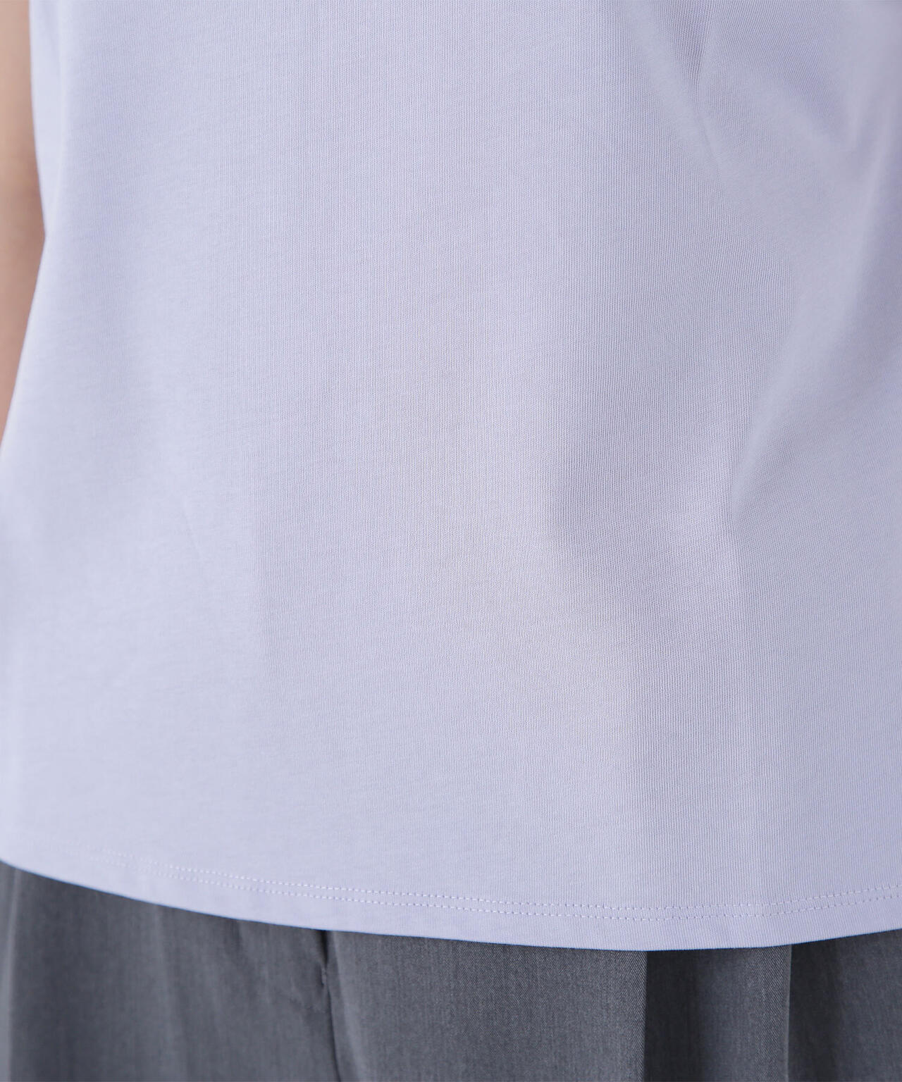 フレンチスリーブロゴTシャツ*