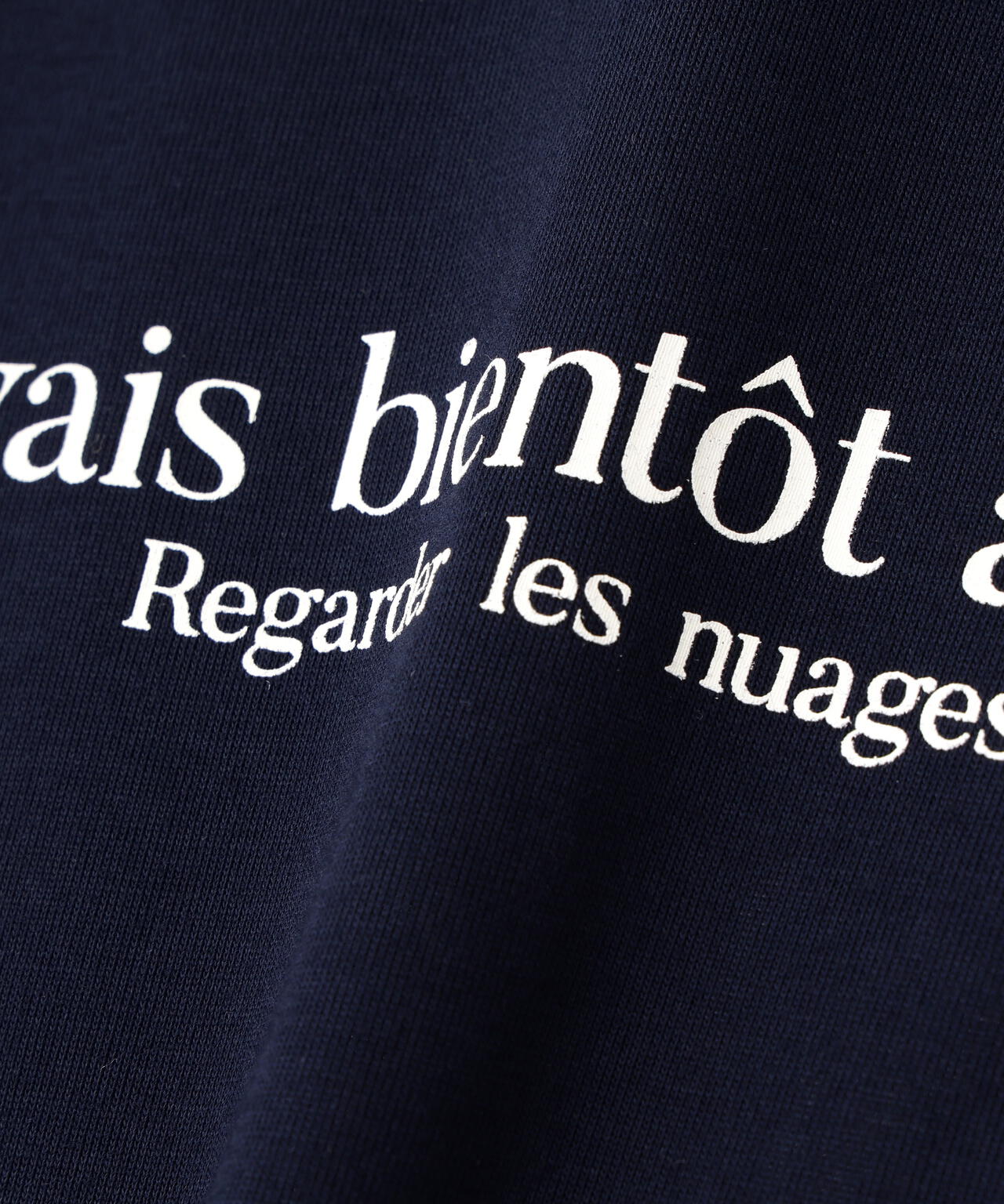 フレアスリーブロゴTシャツ*