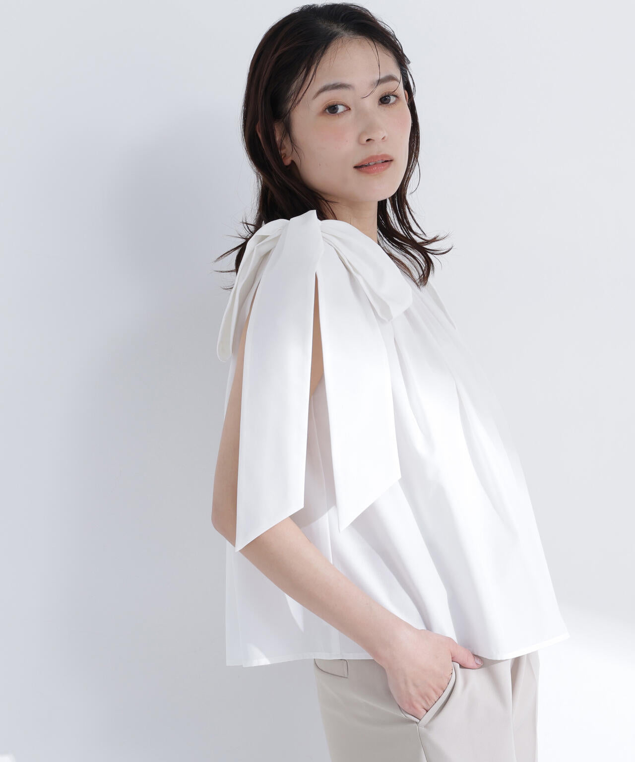 ＜sweet掲載＞＜ちょうど、いい服＞ときめき♡リボンブラウス