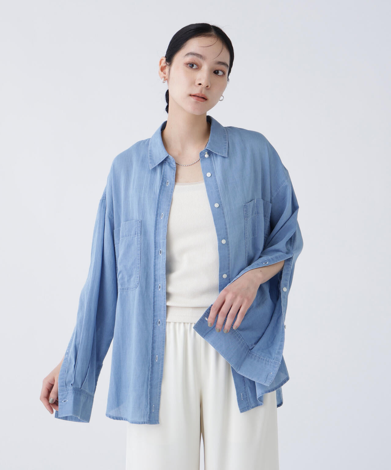 168cm B81cm W60cm H89cm 着用サイズ：FR