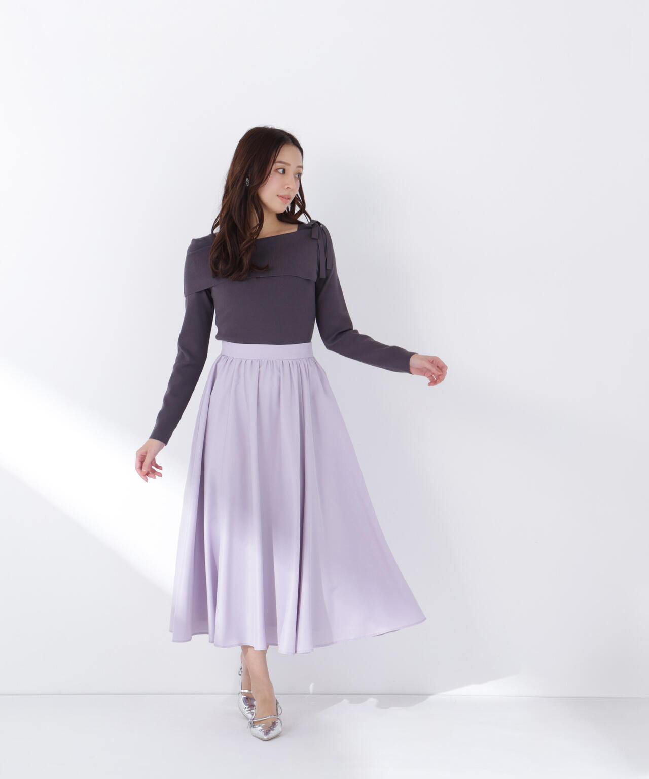 ＜sweet掲載＞＜ちょうど、いい服＞ふんわり春風フレアスカート