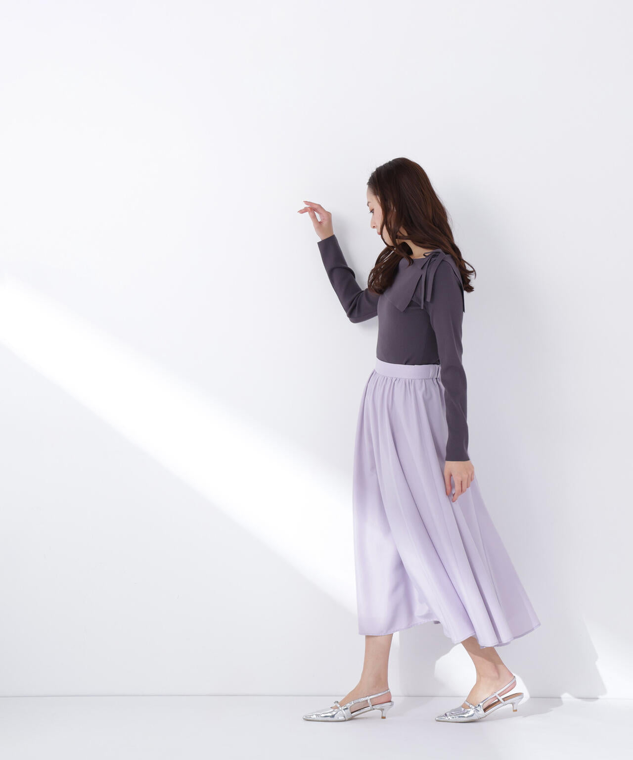 ＜sweet掲載＞＜ちょうど、いい服＞ふんわり春風フレアスカート
