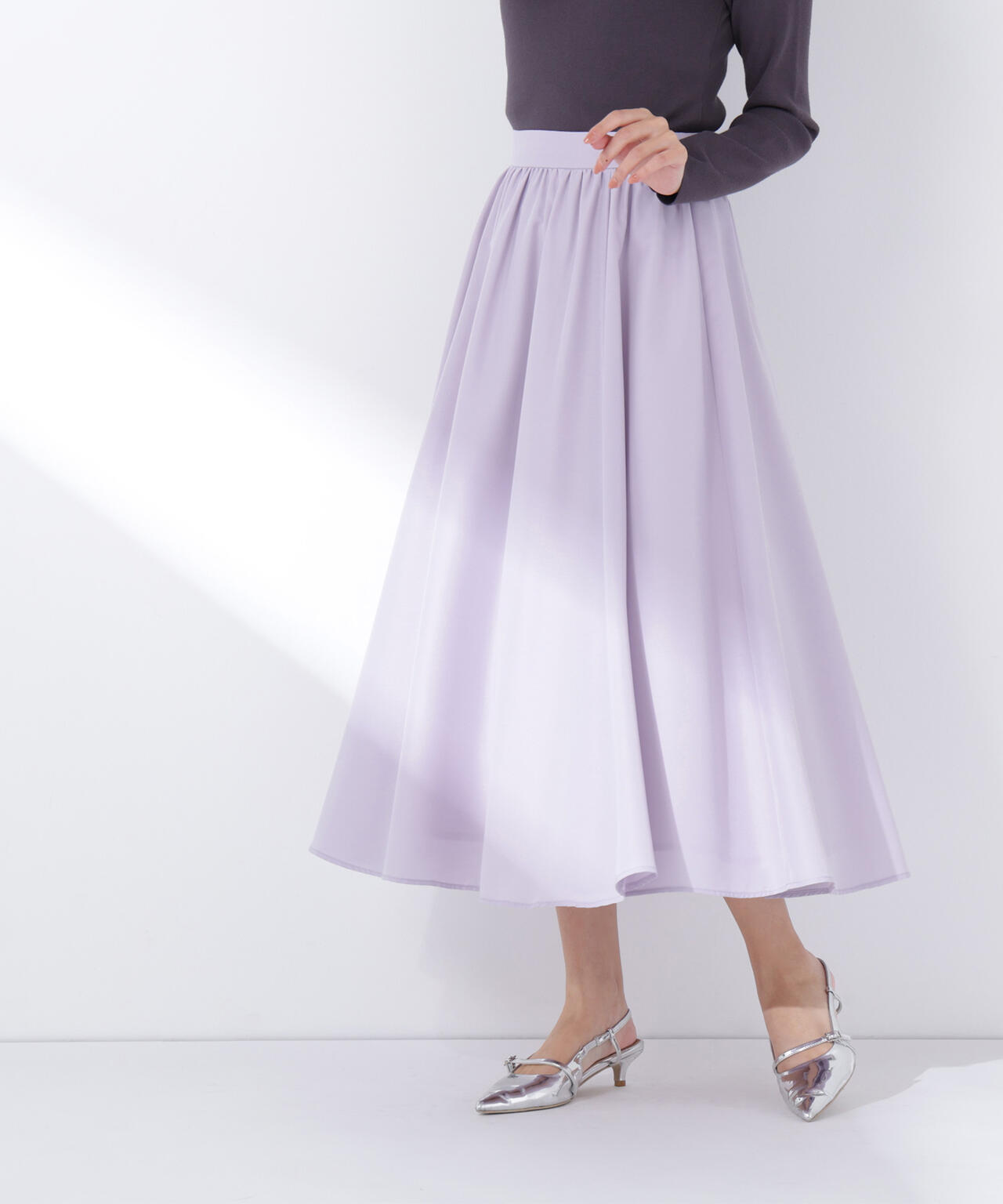 ＜sweet掲載＞＜ちょうど、いい服＞ふんわり春風フレアスカート
