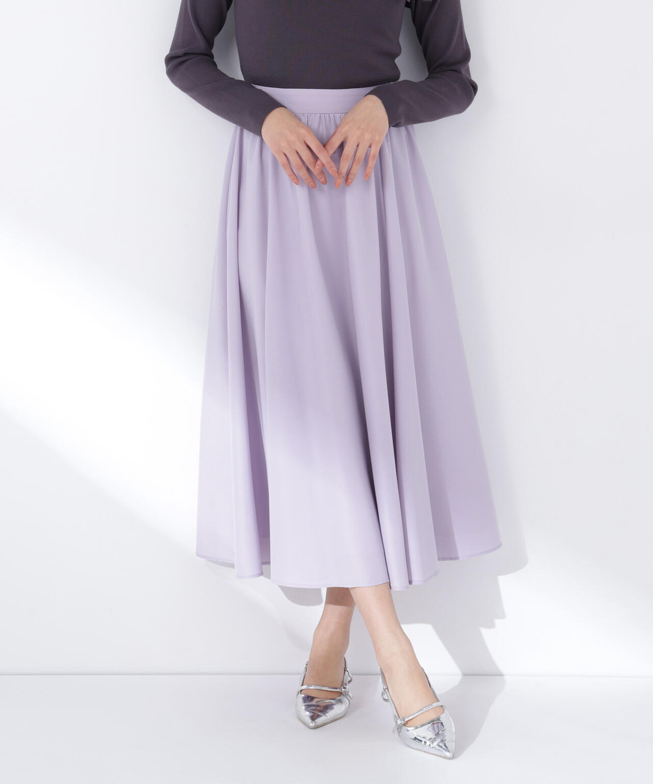 ＜sweet掲載＞＜ちょうど、いい服＞ふんわり春風フレアスカート