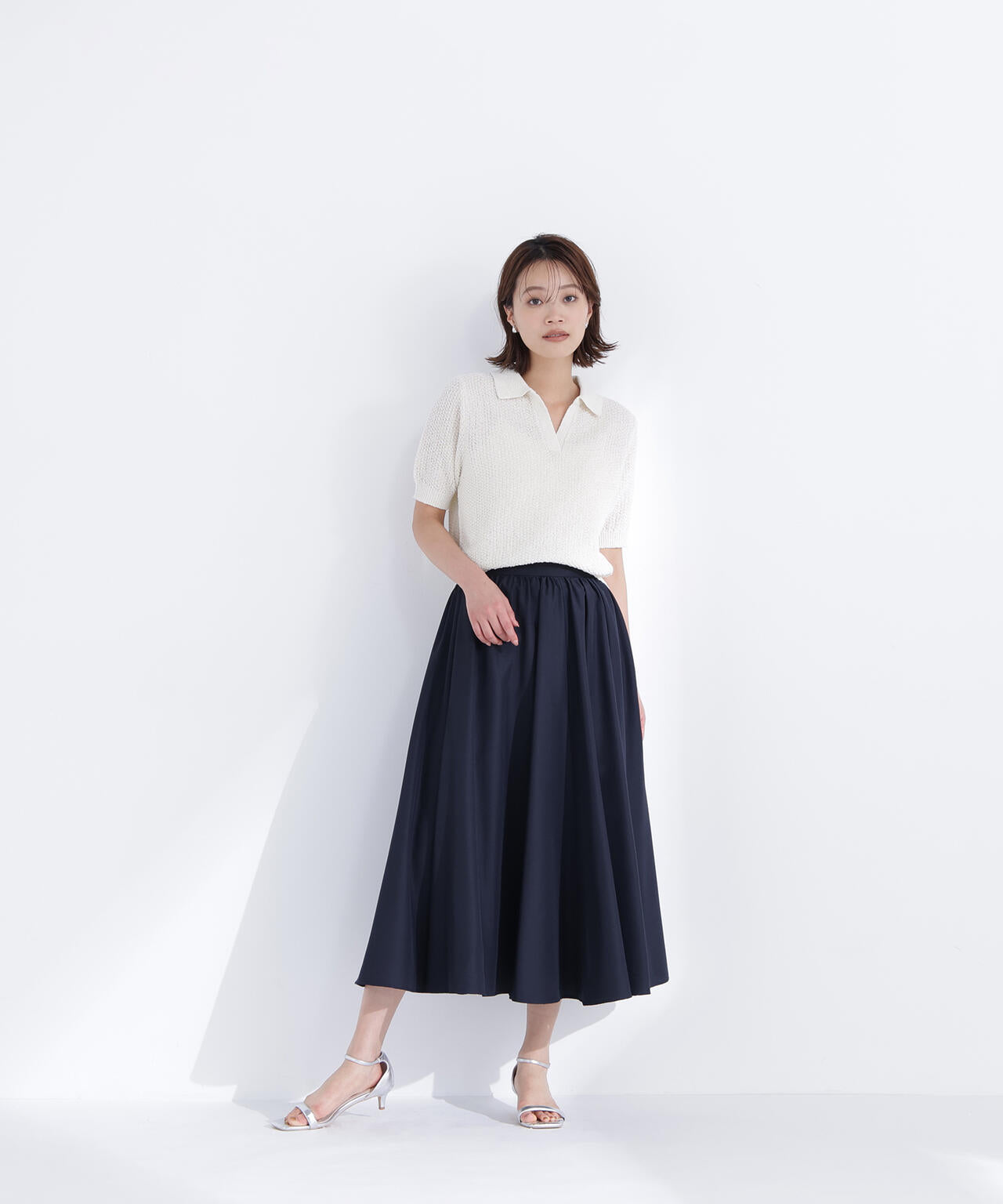 ＜sweet掲載＞＜ちょうど、いい服＞ふんわり春風フレアスカート