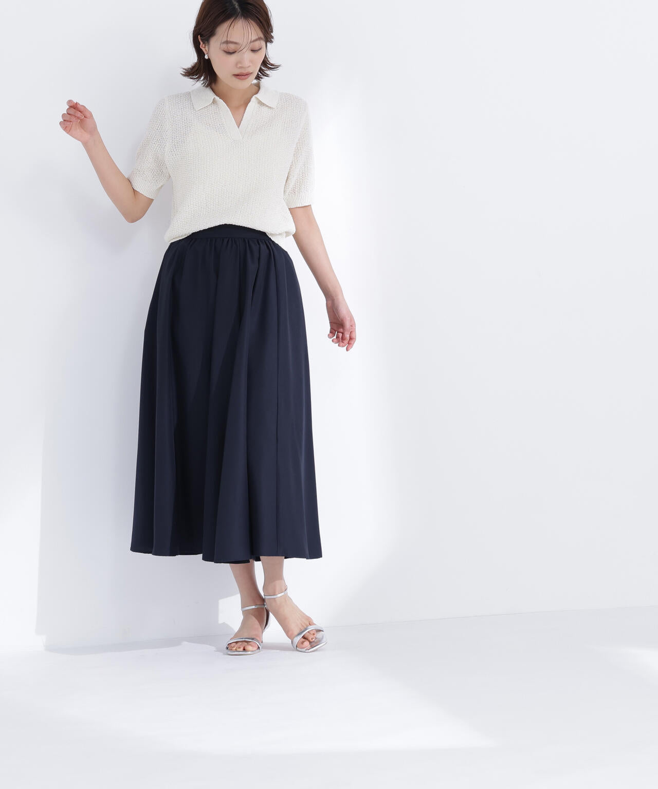 ＜sweet掲載＞＜ちょうど、いい服＞ふんわり春風フレアスカート