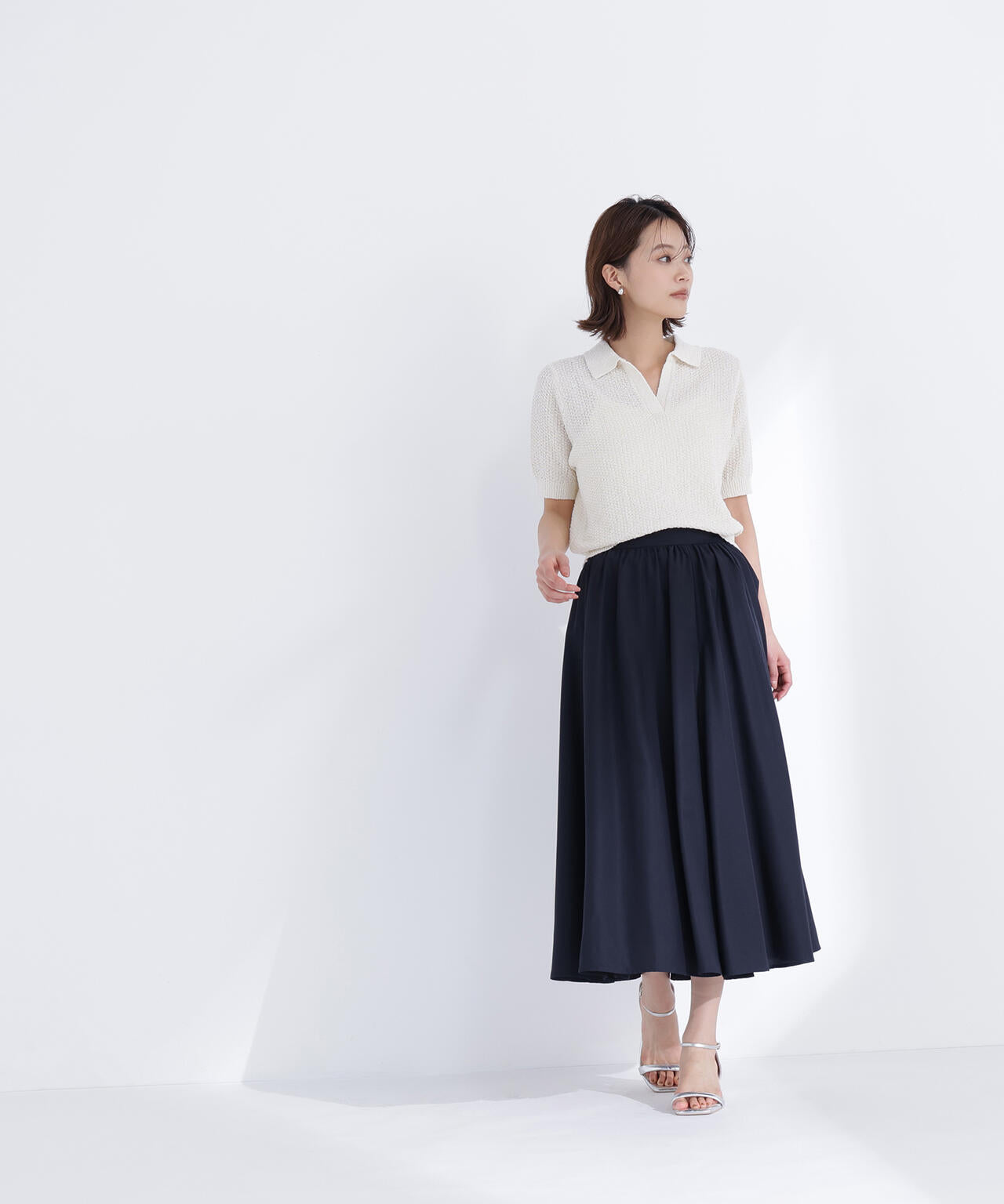 ＜sweet掲載＞＜ちょうど、いい服＞ふんわり春風フレアスカート