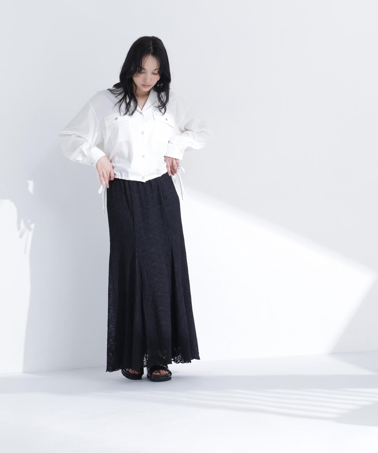 163cm 着用サイズ：M