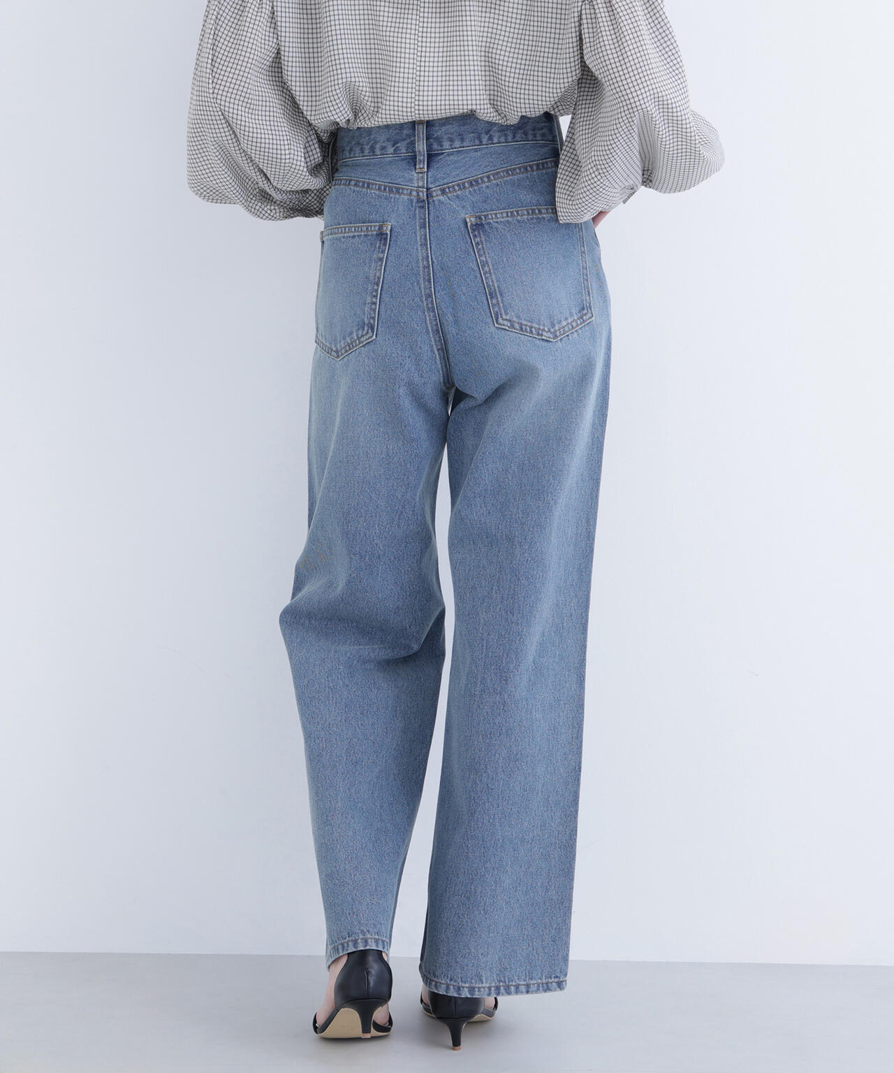 ＜sweet・Oggi.jp掲載＞ワイドストレートデニムパンツ
