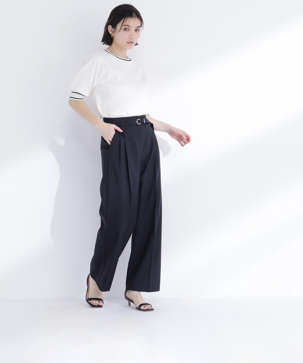 ＜Oggi.jp掲載＞＜ちょうど、いい服＞はいたら沼！美脚ワイドパンツ