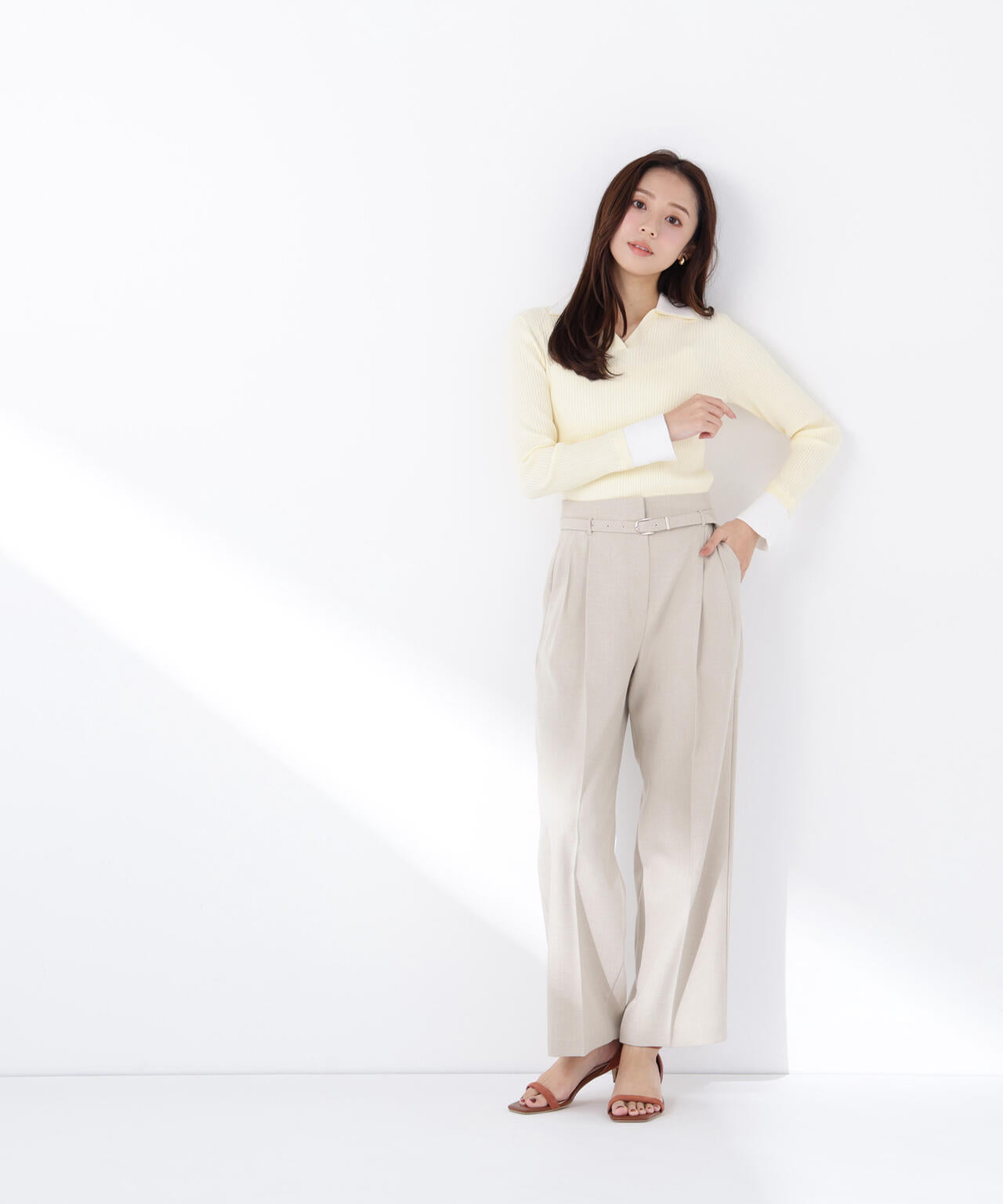 ＜Oggi.jp掲載＞＜ちょうど、いい服＞はいたら沼！美脚ワイドパンツ