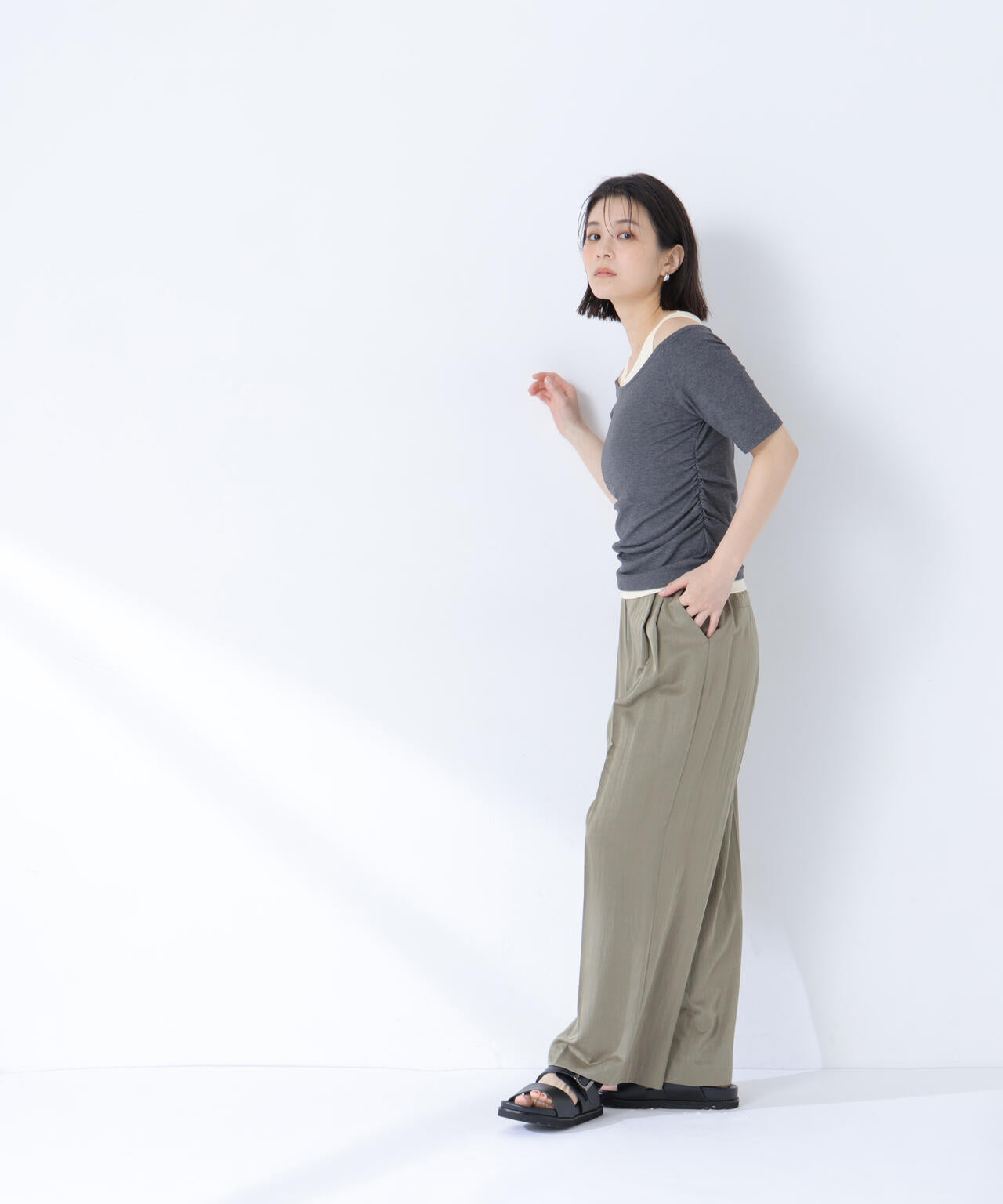 165.5cm 着用サイズ：M
